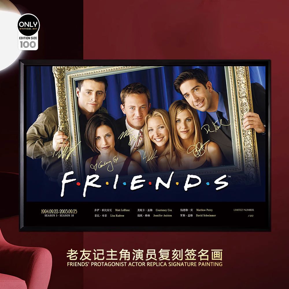 【Pre-sale】Decorative Painting of Main Characters of Friends-Mystical Art Studio