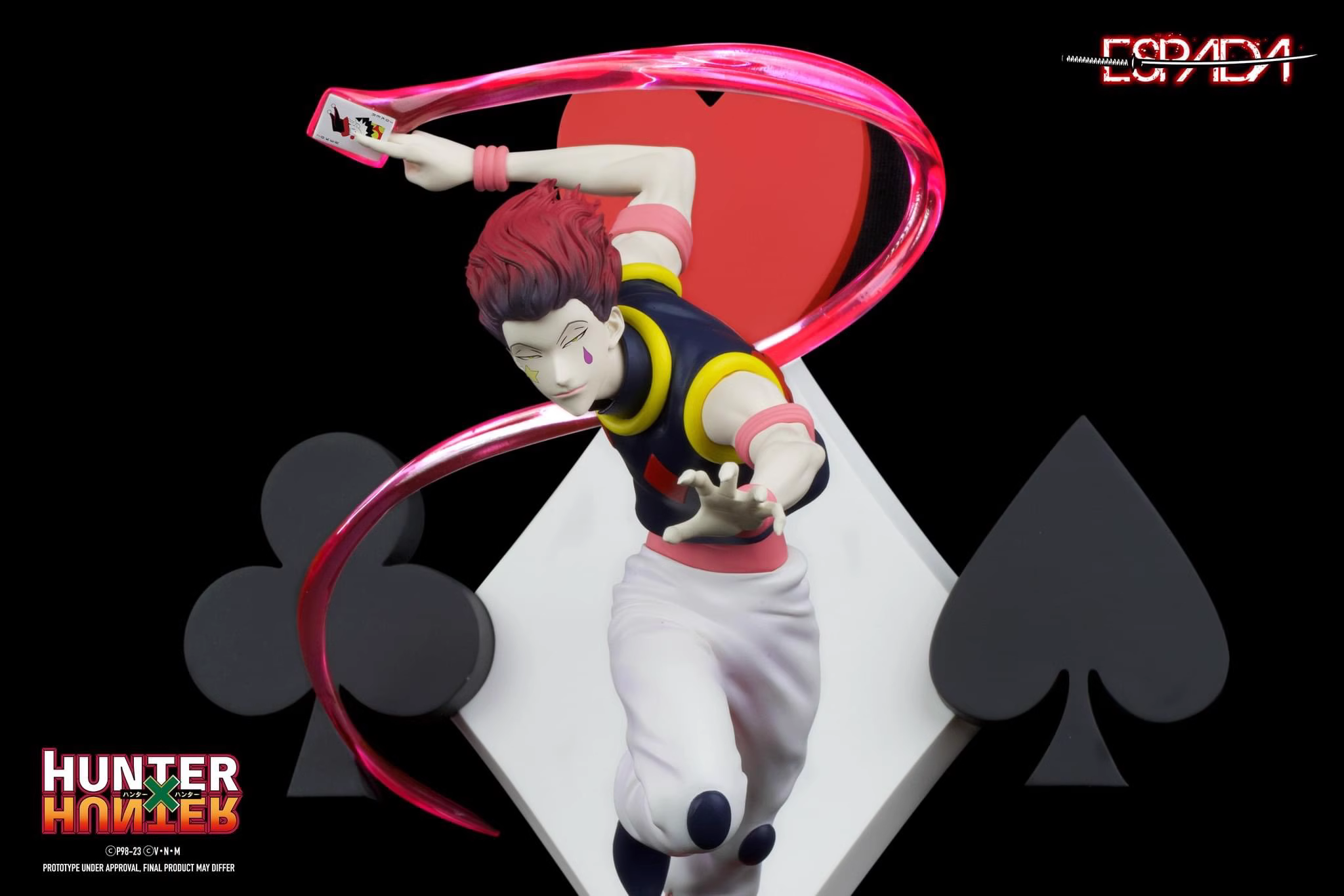 【Pre-sale】1/8 Scale Wall Hanging Hisoka-HUNTER×HUNTER-Espada Art Studio