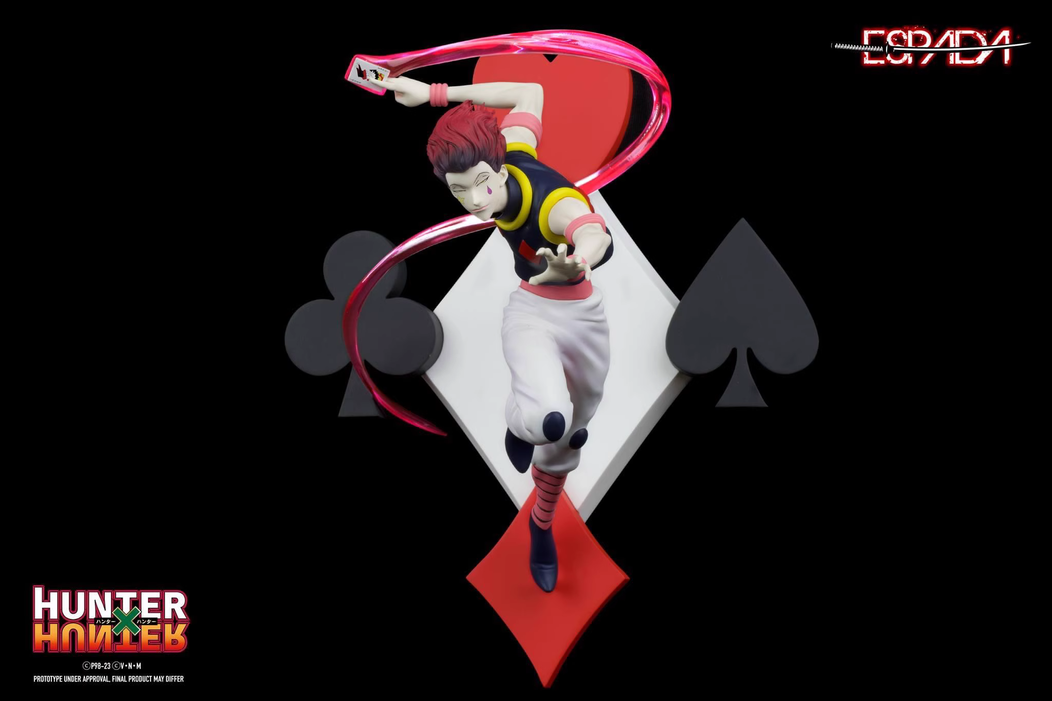 【Pre-sale】1/8 Scale Wall Hanging Hisoka-HUNTER×HUNTER-Espada Art Studio