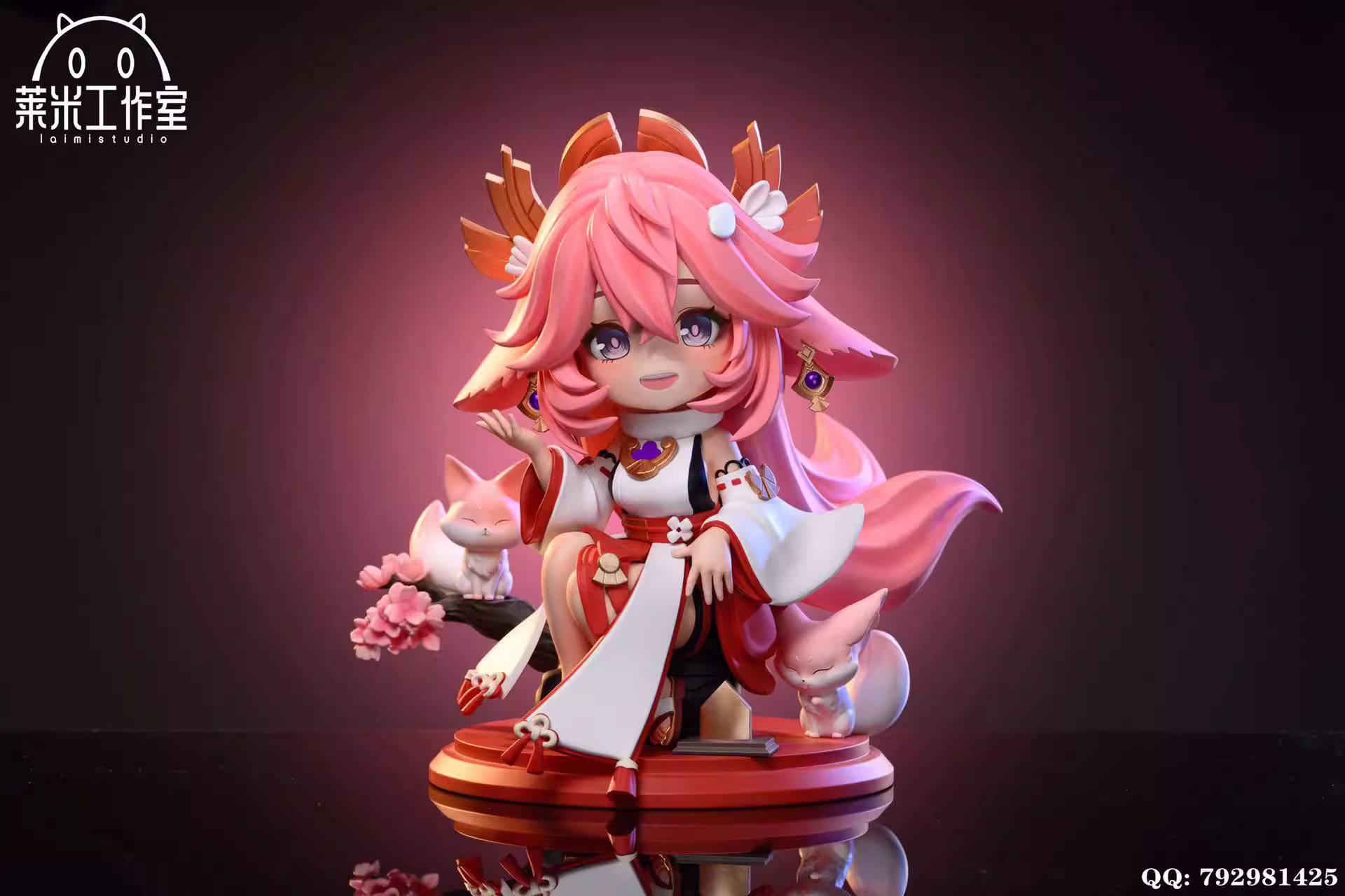 【Pre-sale closed】Q Version Nahida & Yae Miko-Genshin Impact-LaiMi Studio