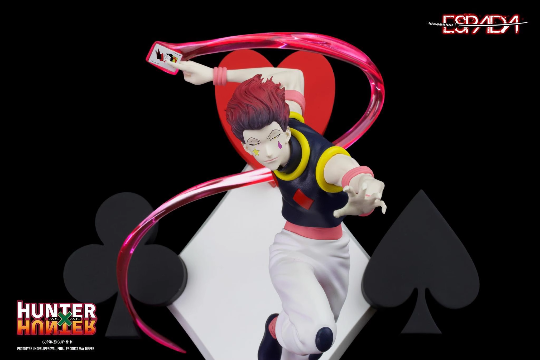 【Pre-sale】1/8 Scale Wall Hanging Hisoka-HUNTER×HUNTER-Espada Art Studio
