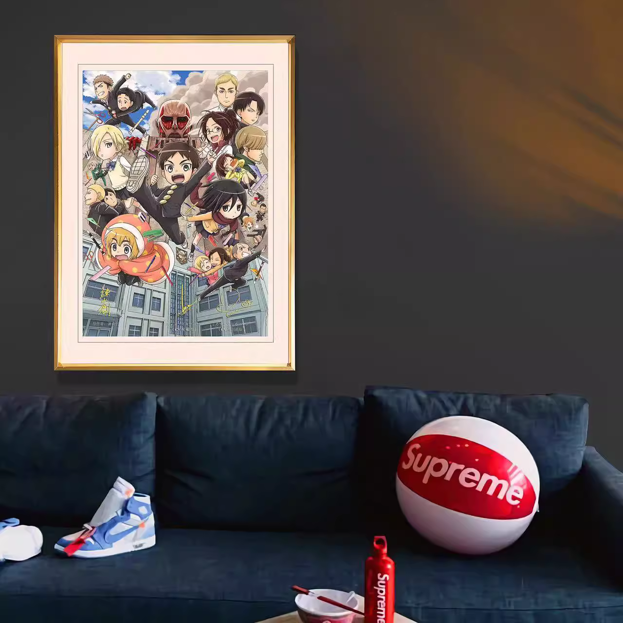 【In stock】Q Version Decorative Painting for the Ending of Attack on Titan-Billion Birds Studio