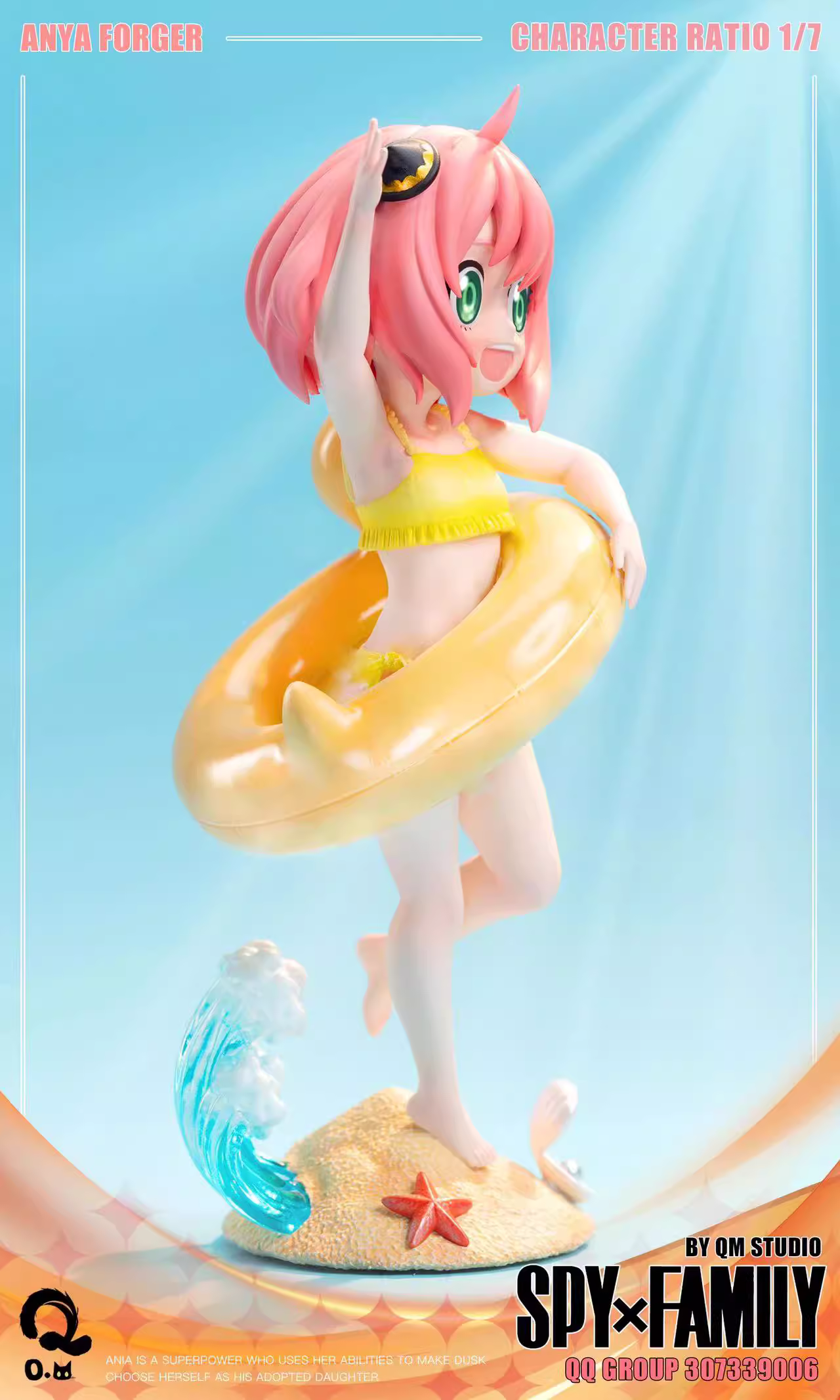 【Pre-sale】1/7 Scale Swimming Suit Anya-QM Studio