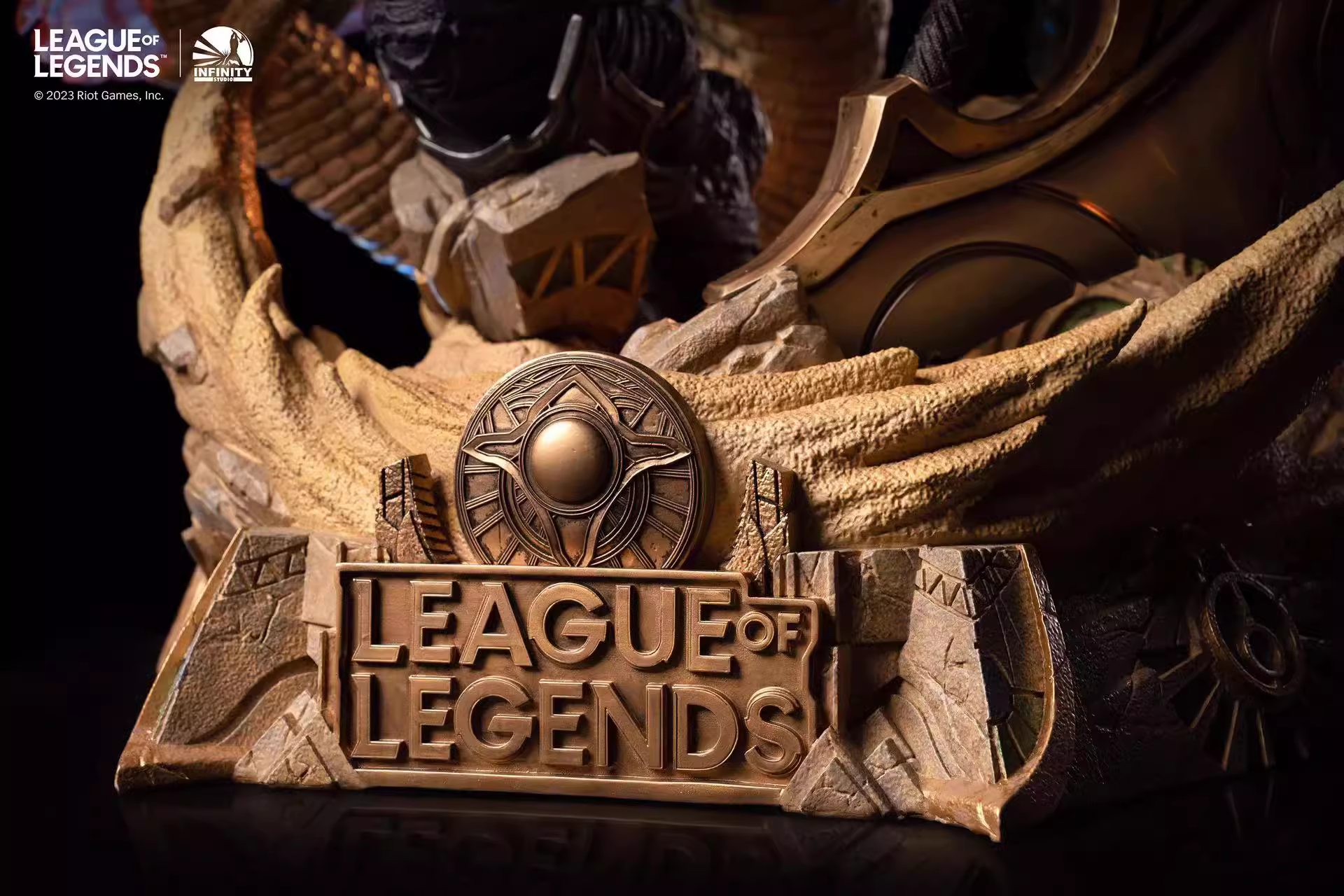 【Pre-sale】1/4 Scale The Butcher of the Sands Renekton-League of Legends-Infinity Studio