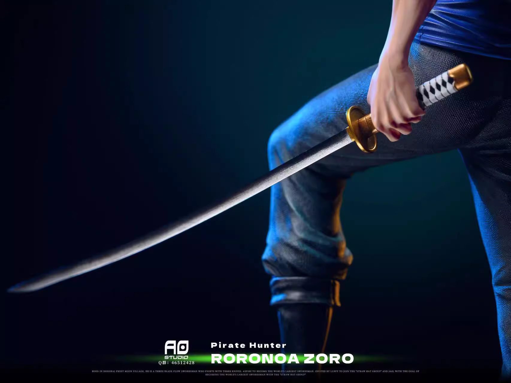 【Sold out no more】POP / 1/6 Scale Pirate Hunter Zoro-AO Studio