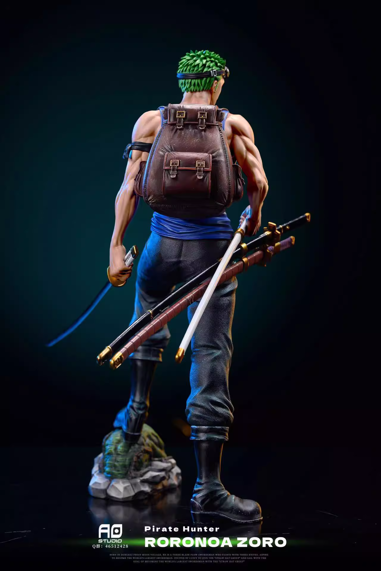 【Sold out no more】POP / 1/6 Scale Pirate Hunter Zoro-AO Studio
