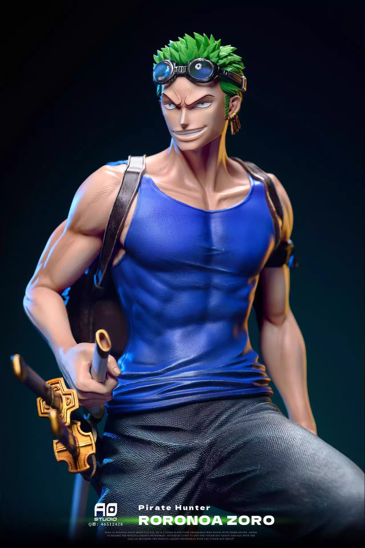 【Sold out no more】POP / 1/6 Scale Pirate Hunter Zoro-AO Studio