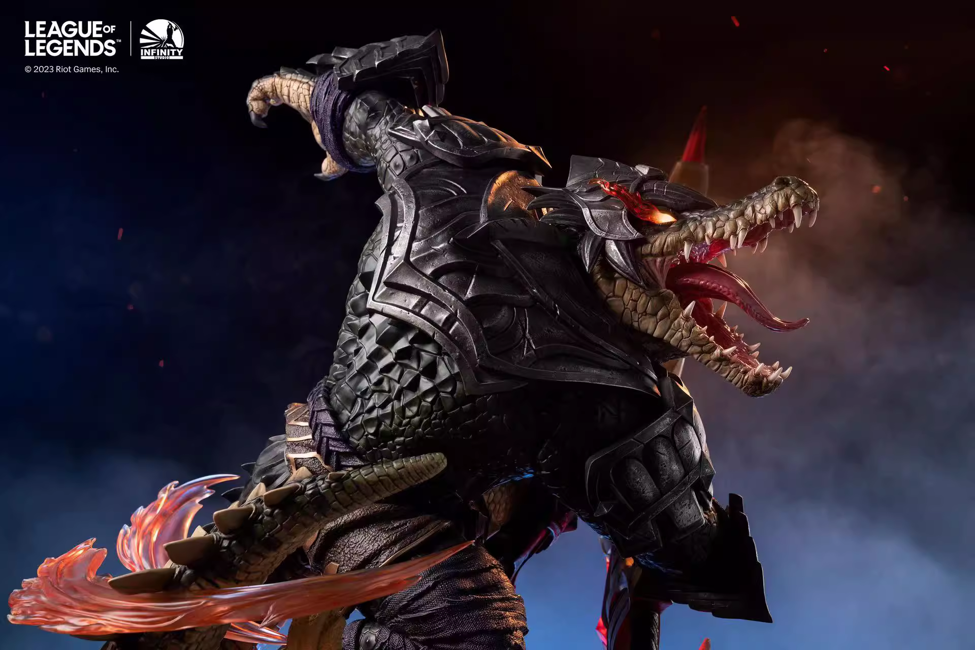 【Pre-sale】1/4 Scale The Butcher of the Sands Renekton-League of Legends-Infinity Studio