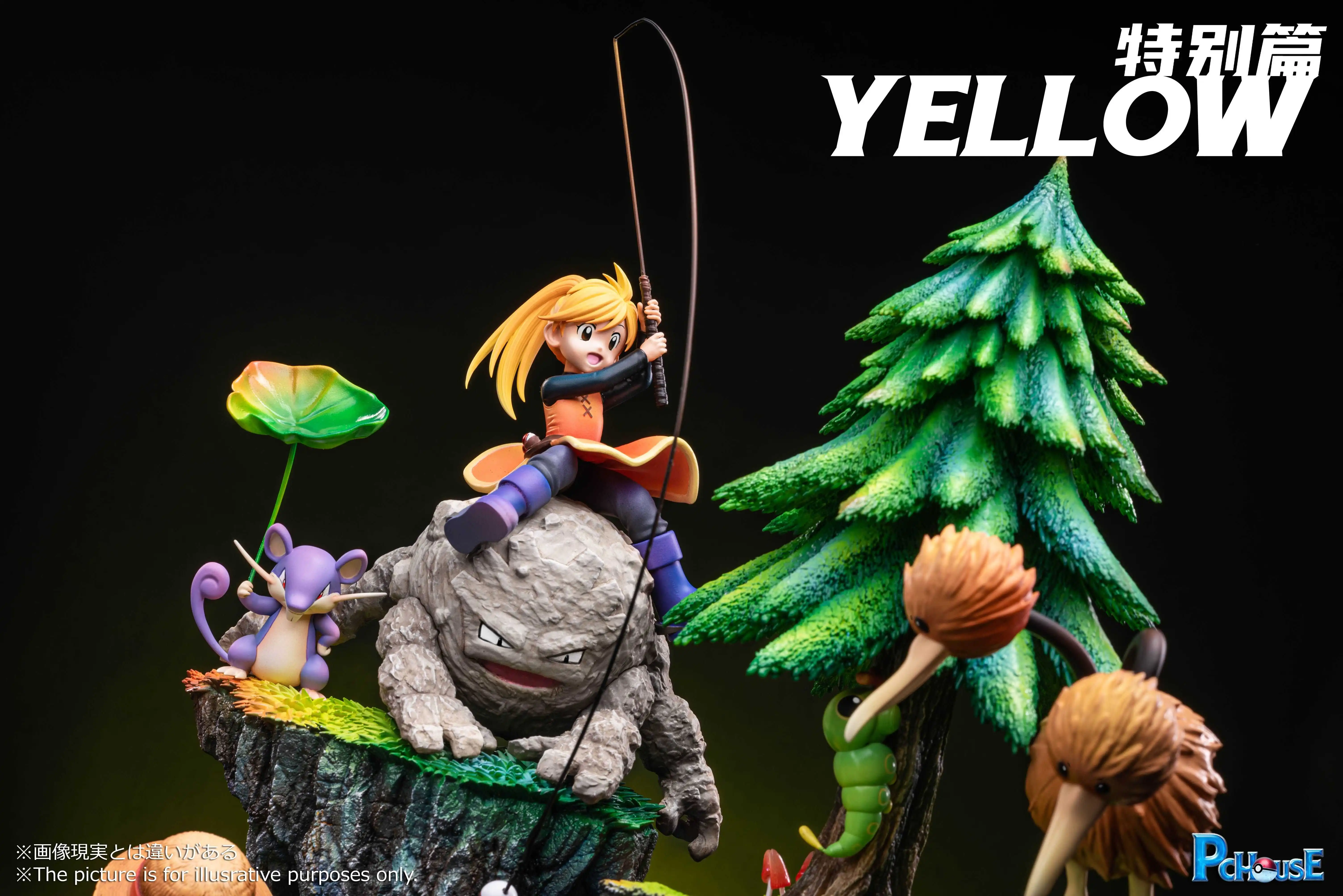 【Pre-sale】Yellow-Pokemon-PC House