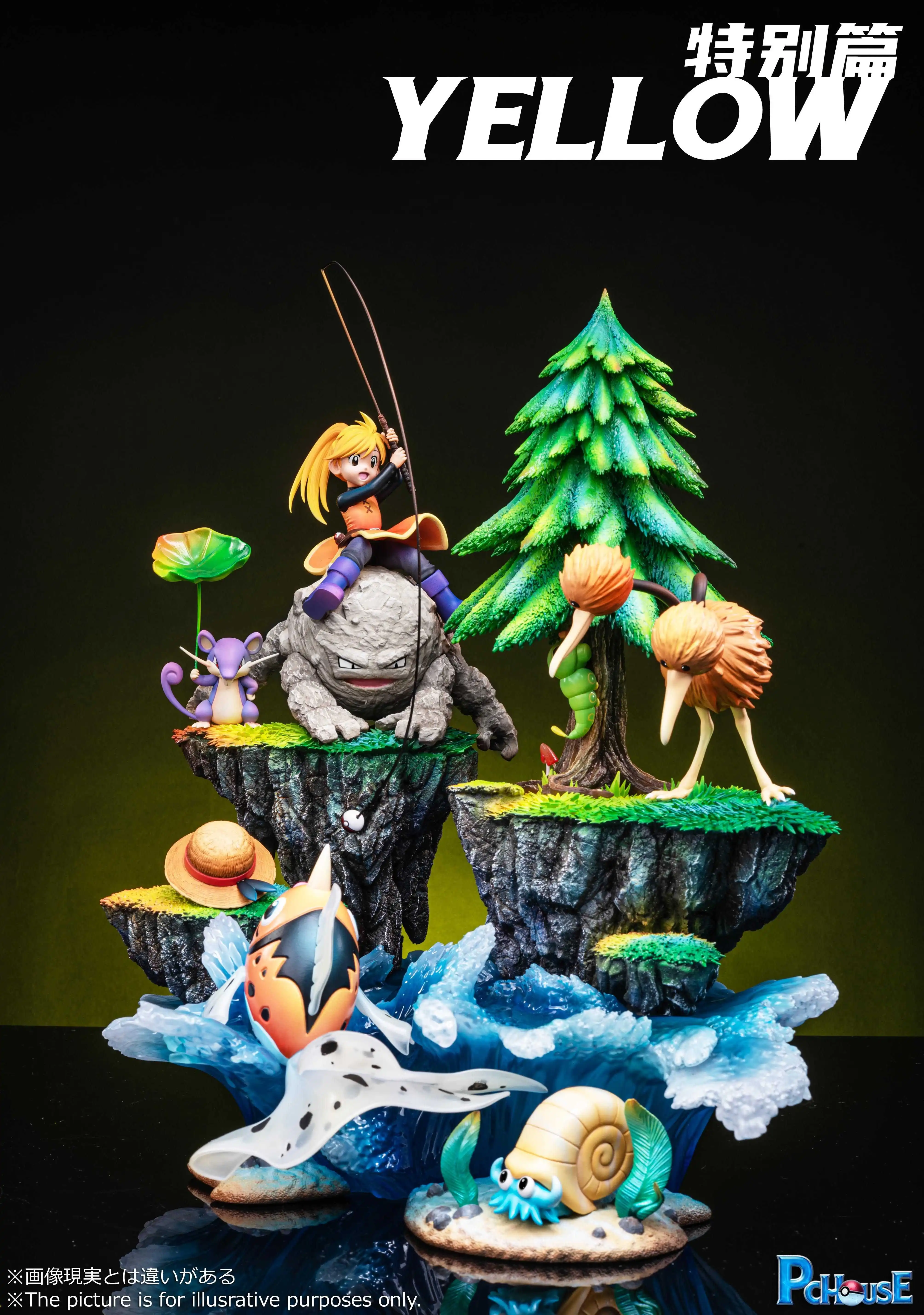 【Pre-sale】Yellow-Pokemon-PC House