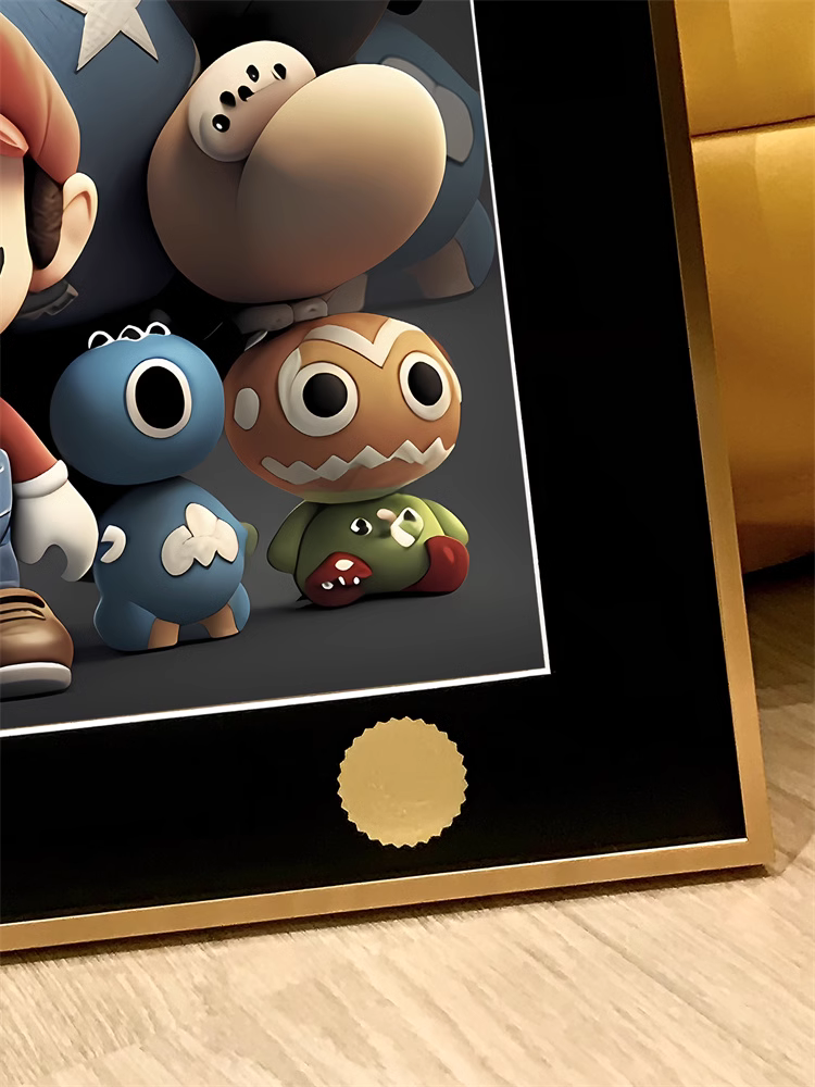 【Pre-sale】Decorative Painting of Mario-Super Mario Bros.-XingKong Studio