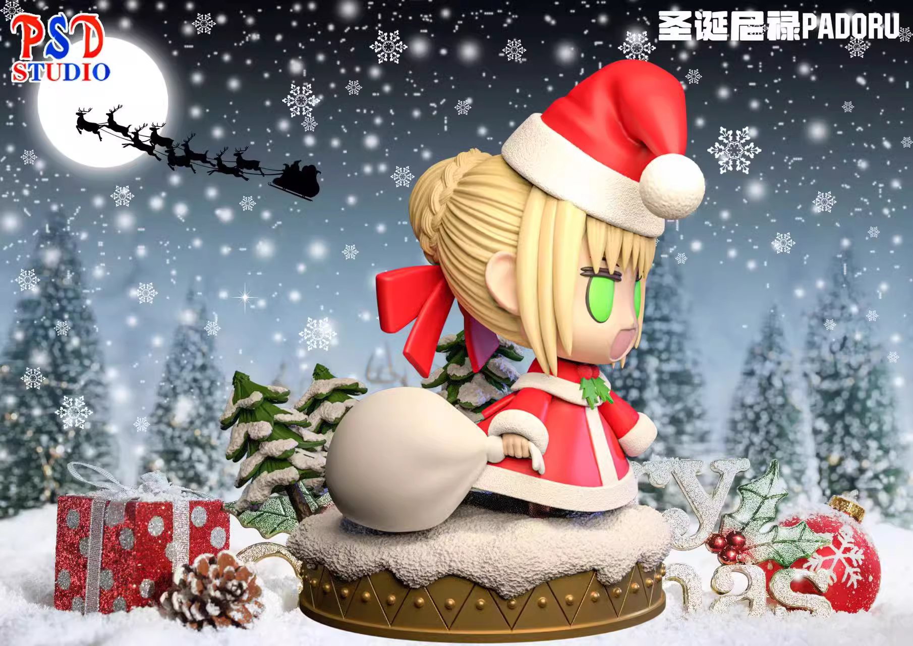 【Pre-sale】Christmas Nero & Arthur-Fate/Grand Order-PSD Studio