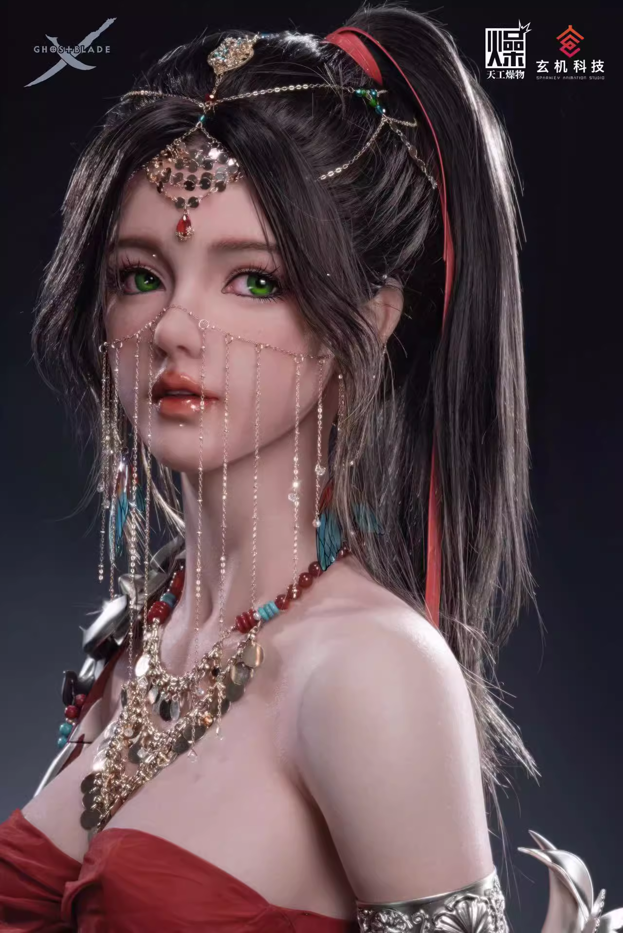 【Pre-sale】1/1 & 1/2 Scale Bust of FengYe Princess-Ghost Blade-manyou Studio