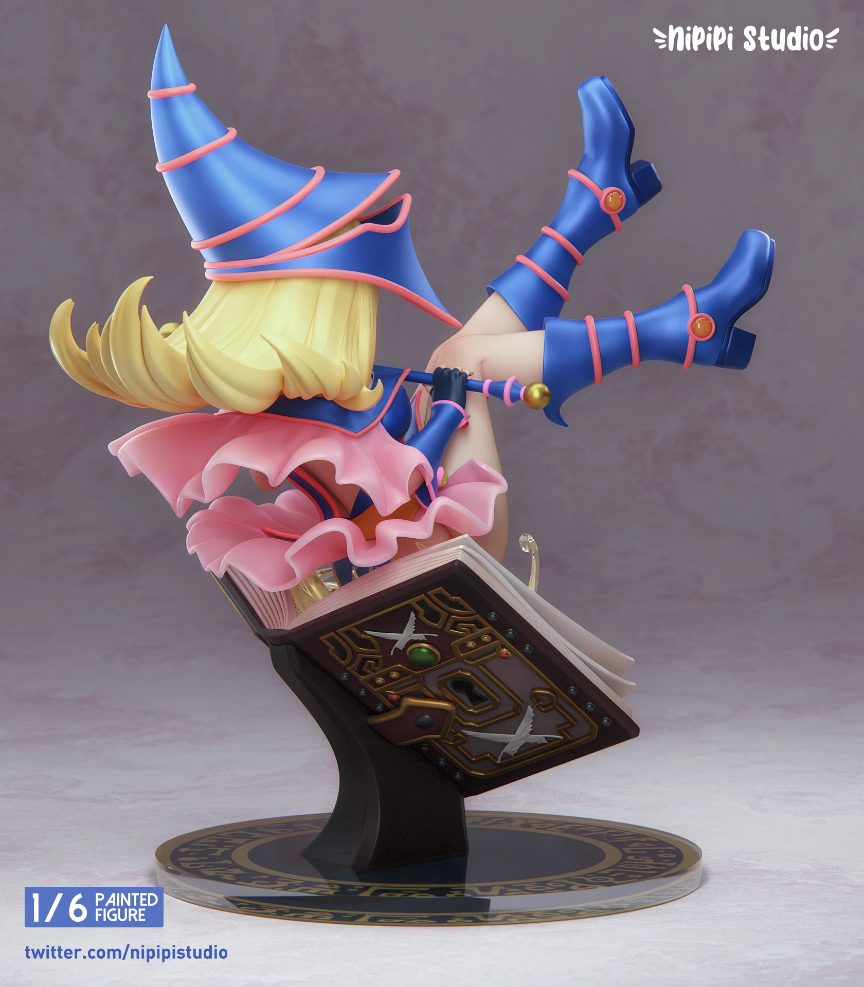 【Pre-sale closed】1/6 Scale Black Magician Girl-Duel Monster-NiPiPi Studio