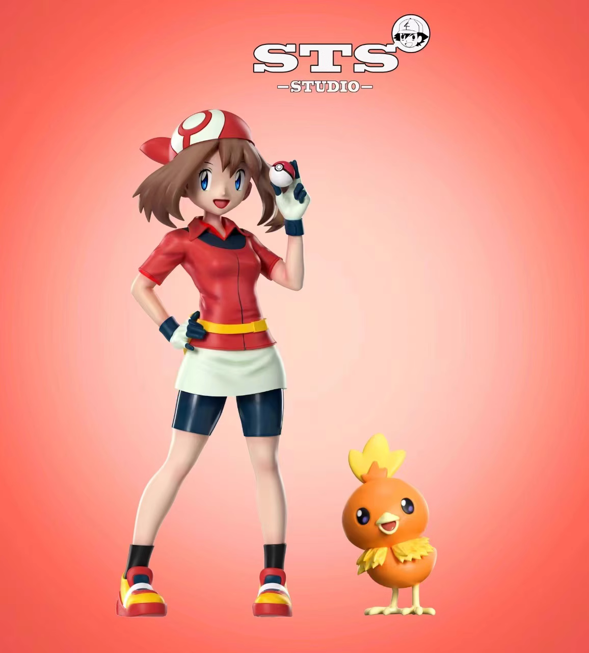 【Pre-sale】1/8 & 1/20 Scale Ash Ketchum, May, Max & Brock with their Pokemon-Pokemon-STS Studio