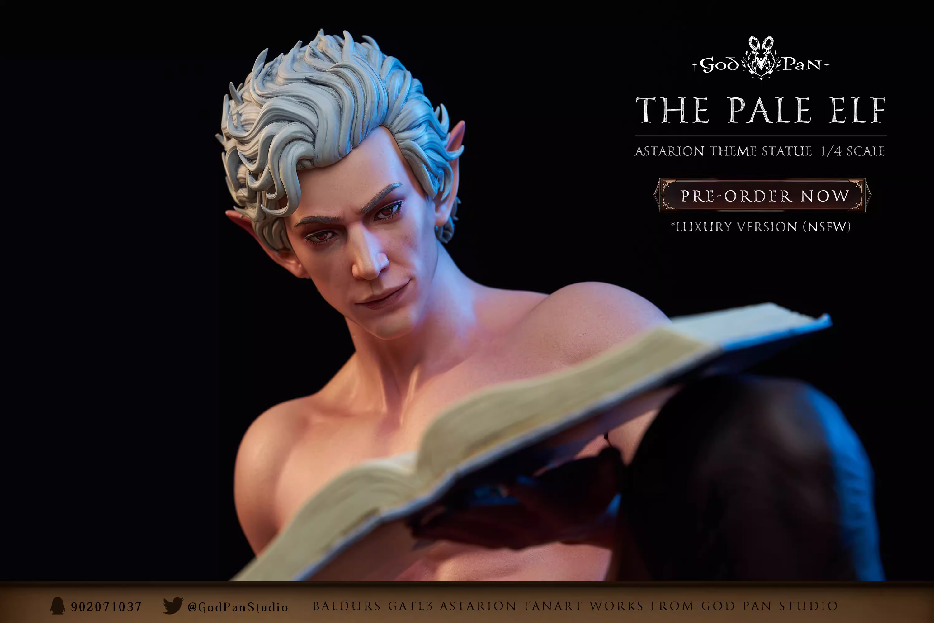 【Last one】1/4 Scale Blood Man-Baldur's Gate 3-God Pan Studio