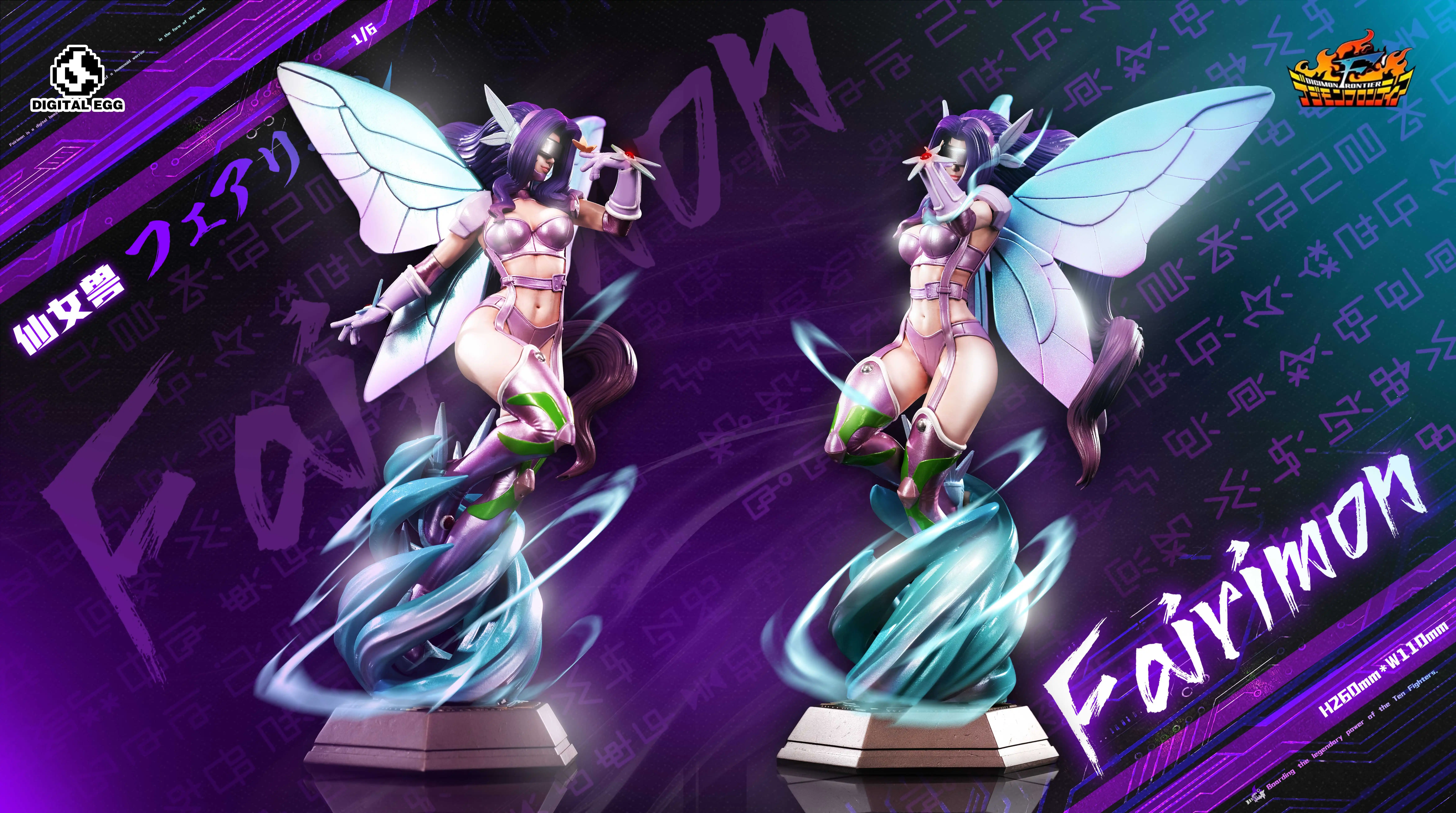 【Pre-sale】1/6 Scale Fairimon-Digimon Adventure-DE Studio