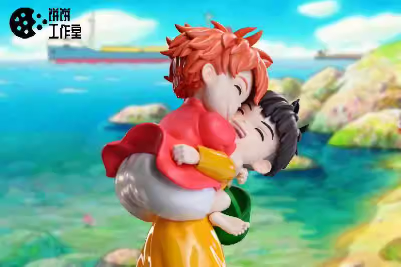 【Pre-sale】Ponyo & Sosuke 3.0-Studio Ghibli-BingBing Studio