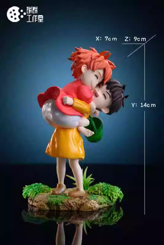 【Pre-sale】Ponyo & Sosuke 3.0-Studio Ghibli-BingBing Studio