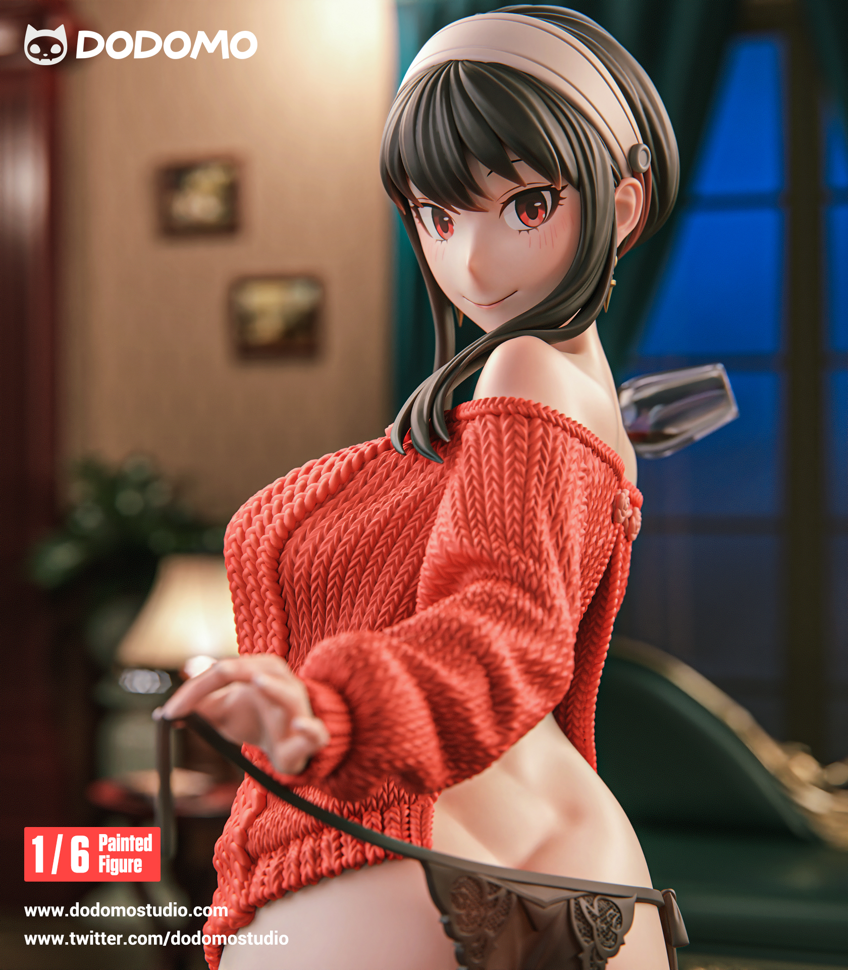 【Sold out】1/6 Scale Yor Forger Red Sweater-Dodomo Studio
