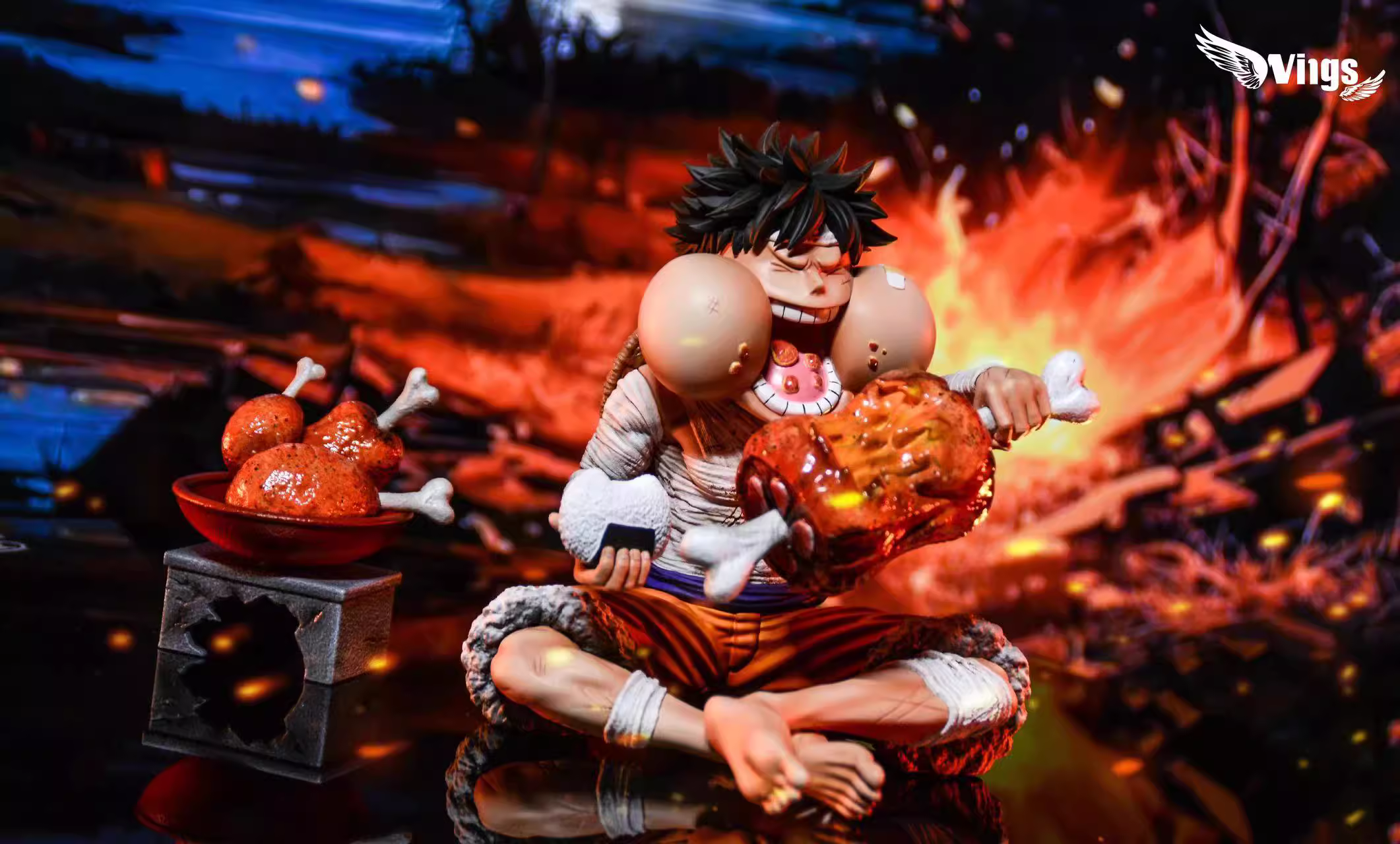 【In stock】Meat Eating Luffy-Wings Studio