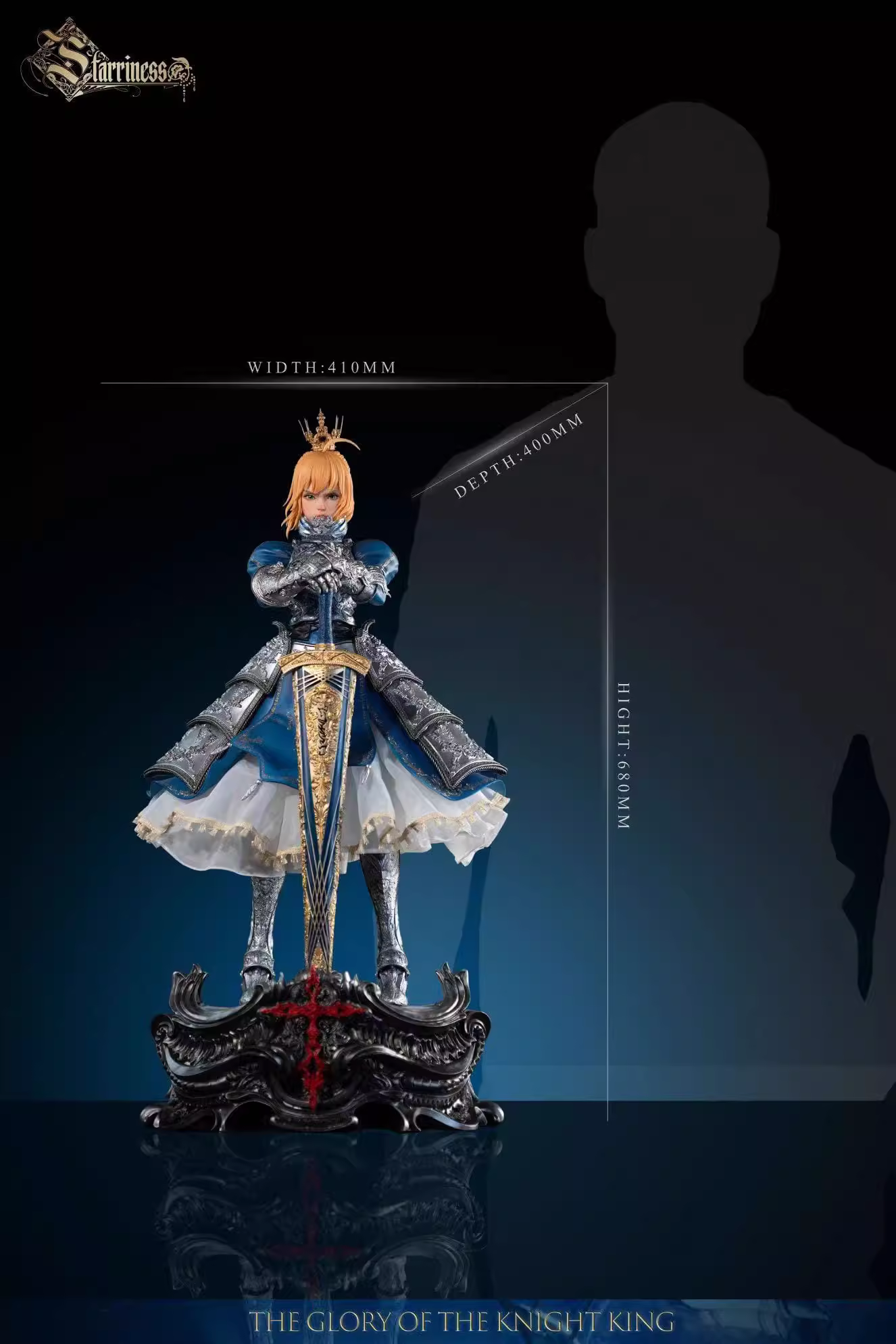 【Pre-sale】1/3 Scale The glory of the Knight King Servant Saber-Fate/stay night-Starriness Studio
