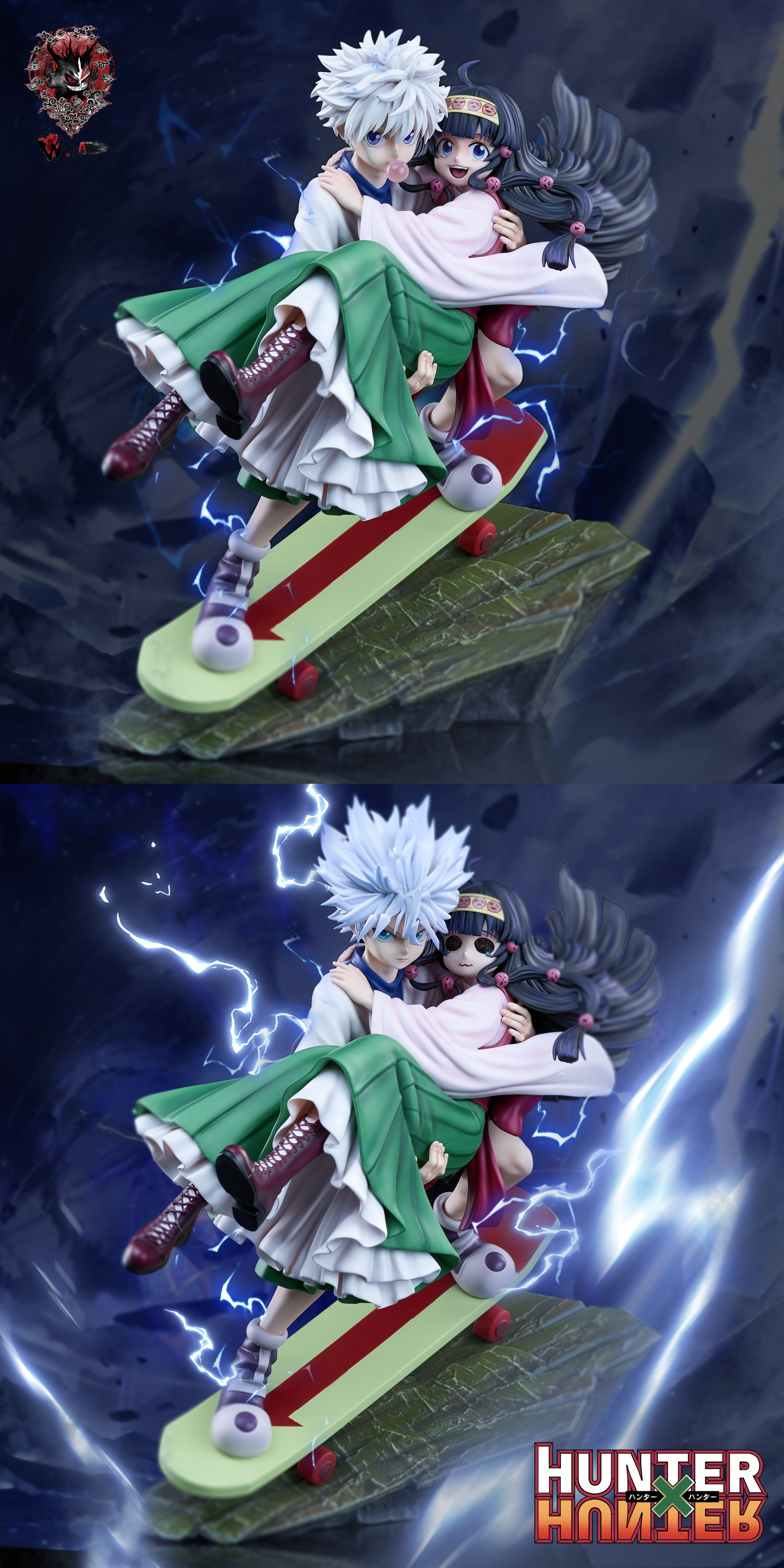 【Sold out】Killua/Alluka Statue-Hunter X Hunter -Weare A Design