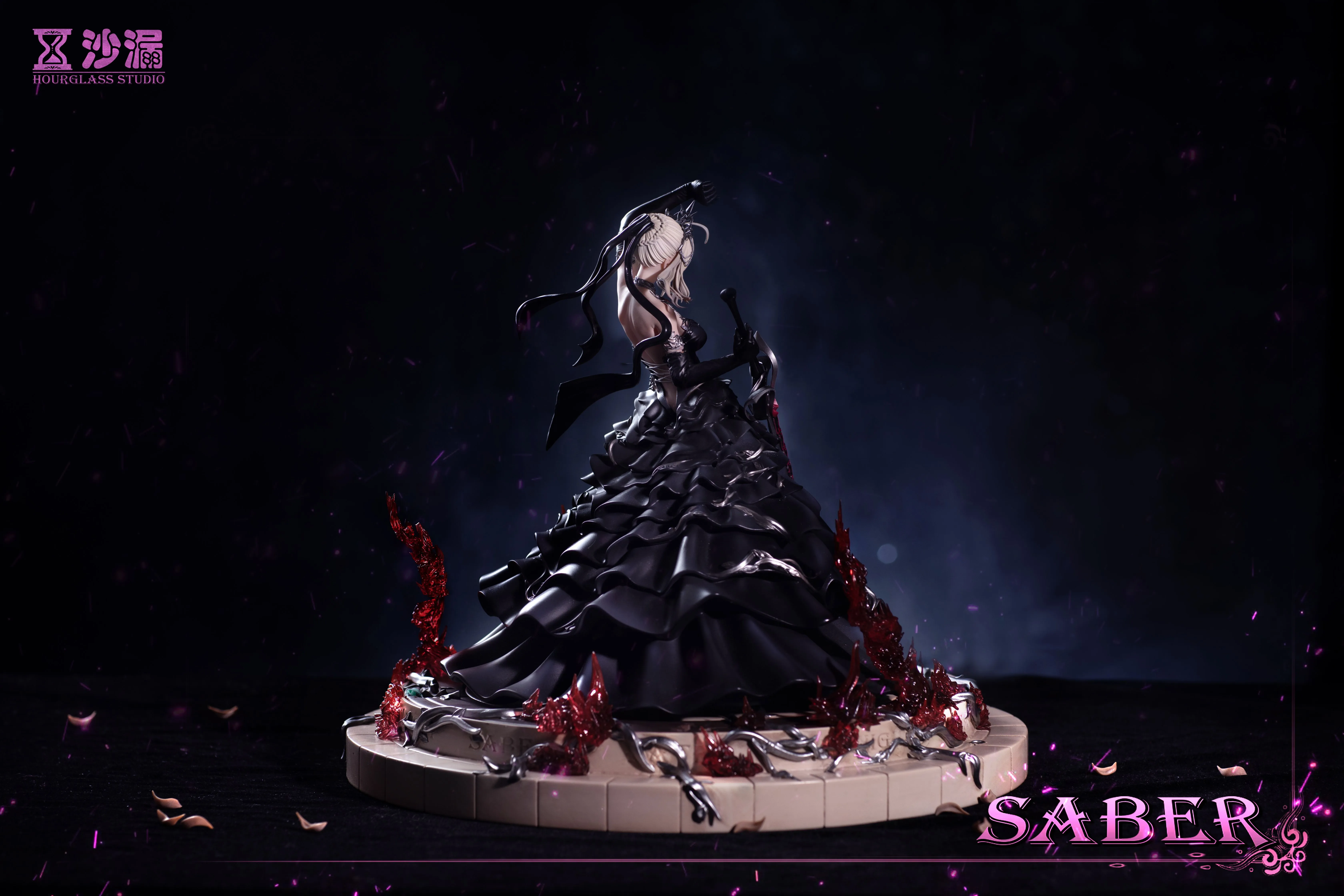 【Last one】Black Wedding Dress Saber-Fate/stay night-HourGlass Studio