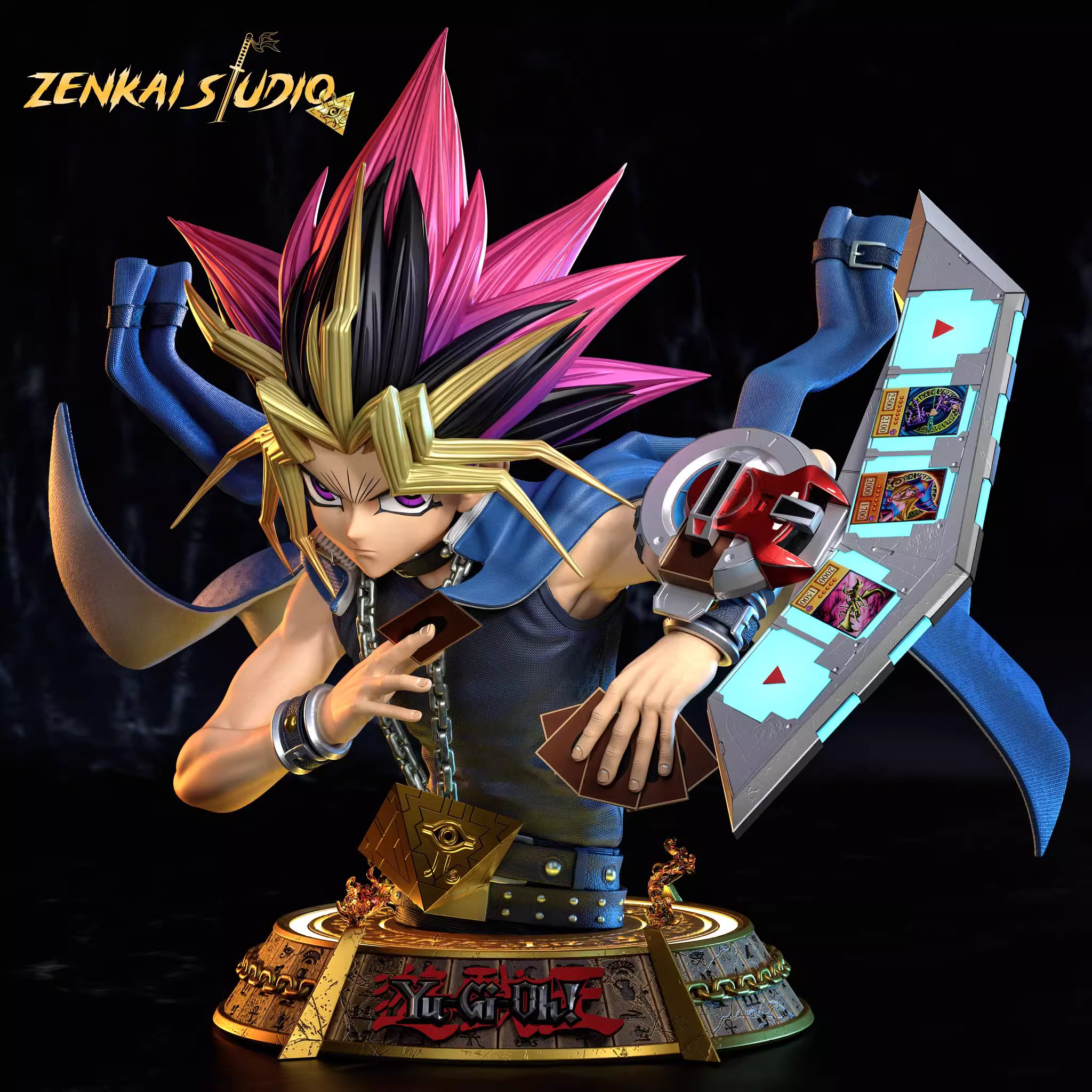 【Pre-sale】1/1 Bust of Yugi Muto-Yu-Gi-Oh! Duel Monsters-Zenkai Studio