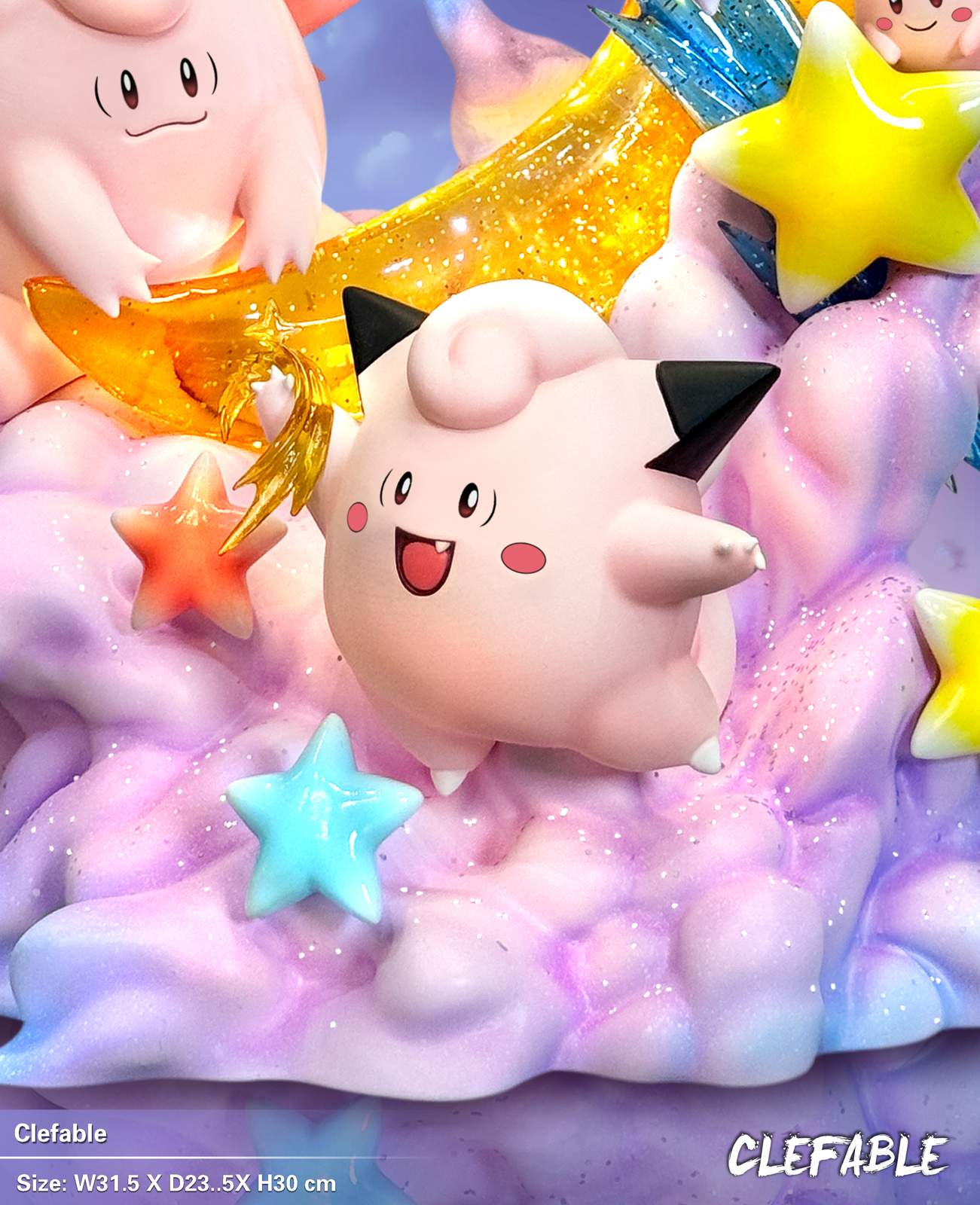 【Sold out】Evolution of Clefable Family with LED-Pokemon-EGGS Studio