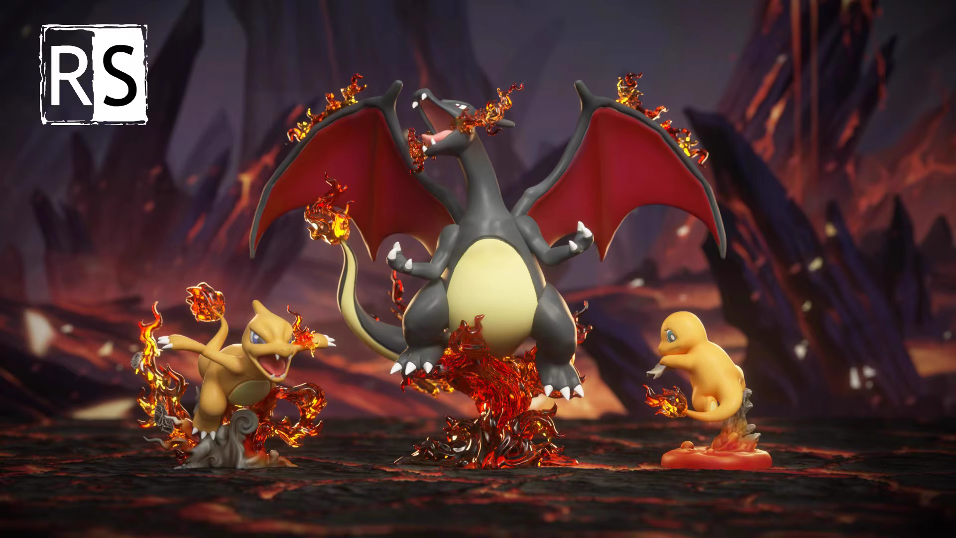 【Pre-sale】1/20 Scale Charmander-Pokemon-RS Studio