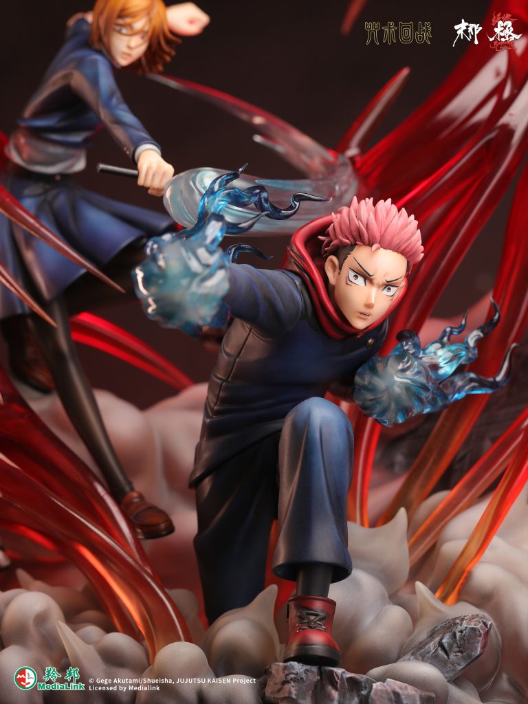 【Pre-sale】1/6 Scale Itadori Yuji & Nobara Kugisaki: Black Flash
