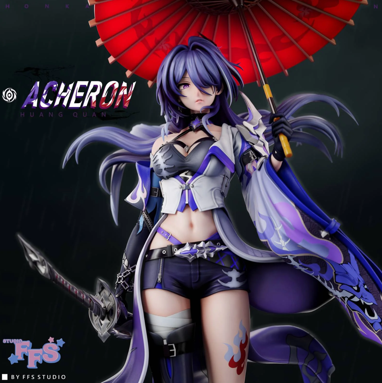 【Sold out】1/6 Scale Acheron-Honkai: Star Rail-FFS Studio
