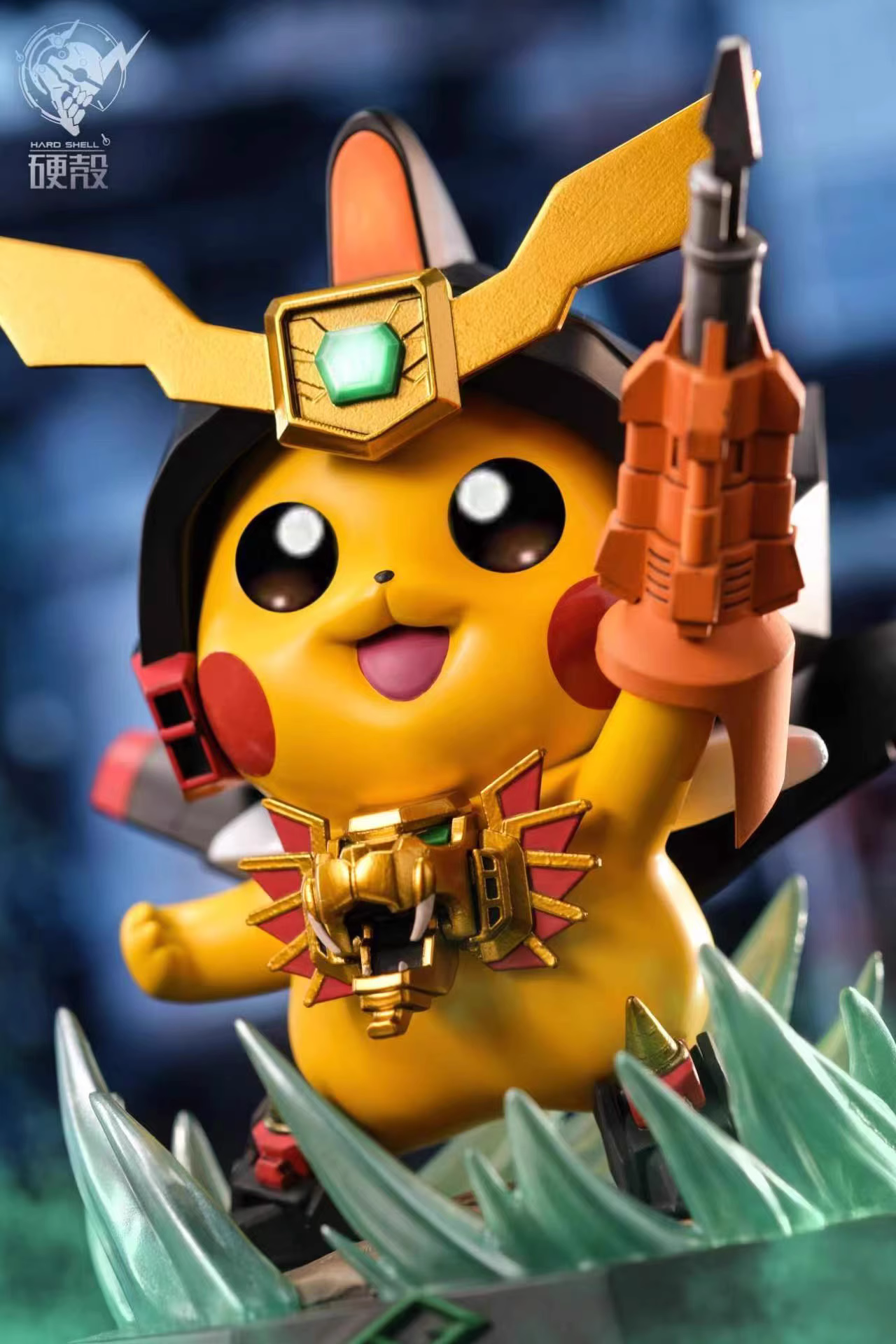 【Pre-sale】Pikachu Cosplay GAOGAIGAR-Pokemon-Hard Shell Studio