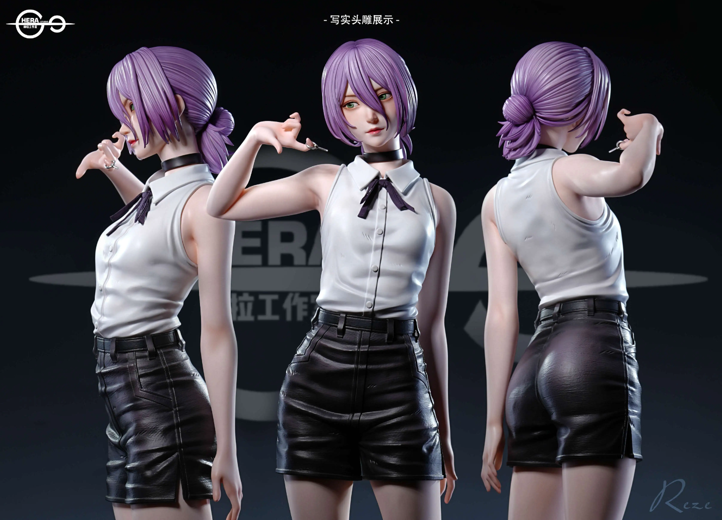 【Sold out】1/4 & 1/6 Scale Boom Devil Reze-HeRa Studio