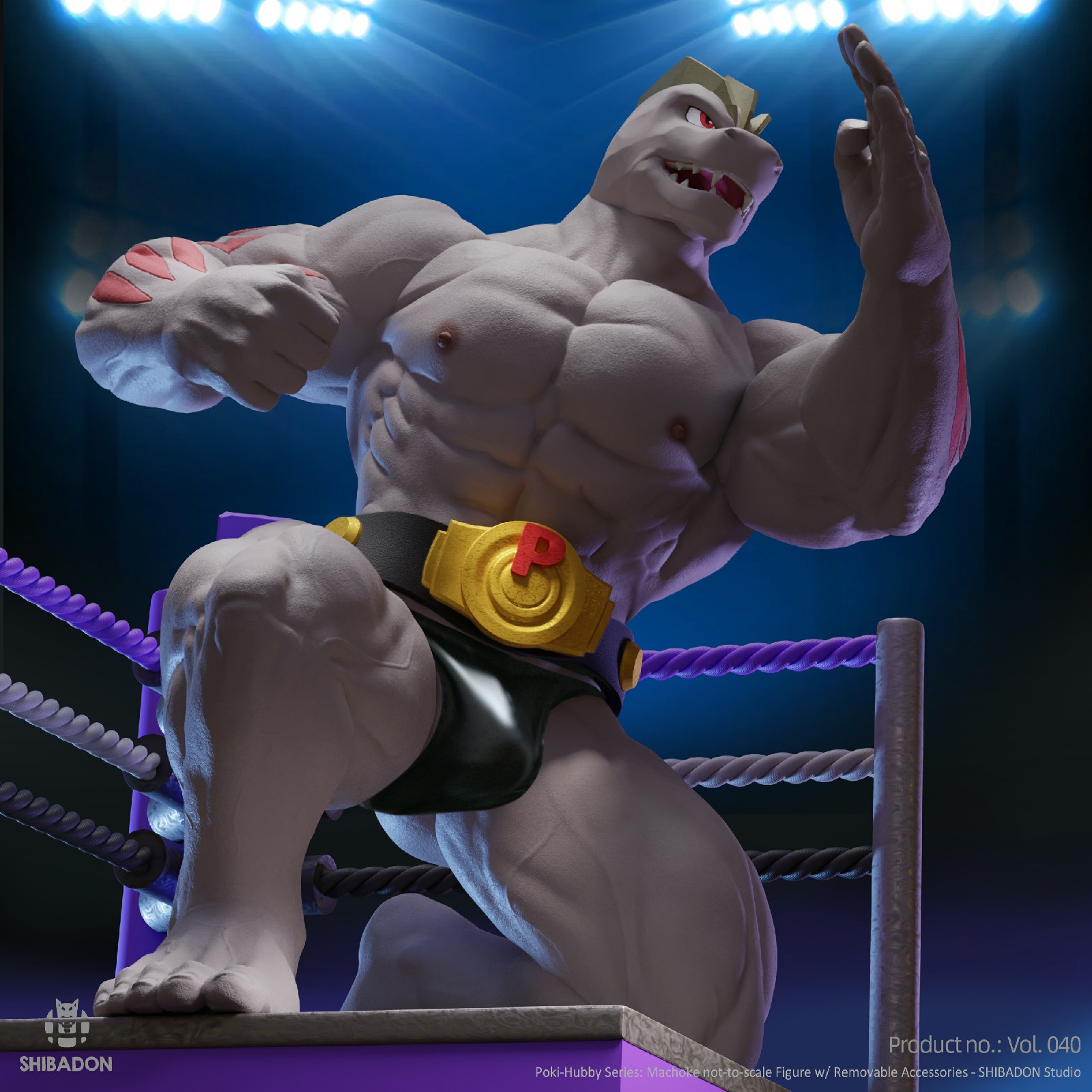 【Sold out】Machoke-Other Series-Shibadon Studio
