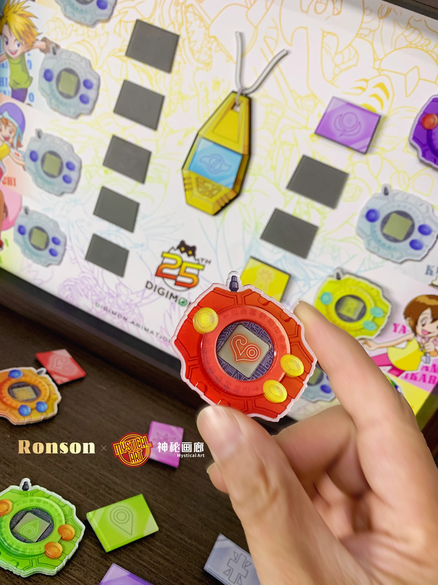 【In stock】Decorative Painting of 25th Anniversary of Digimon-Mystical Art Studio