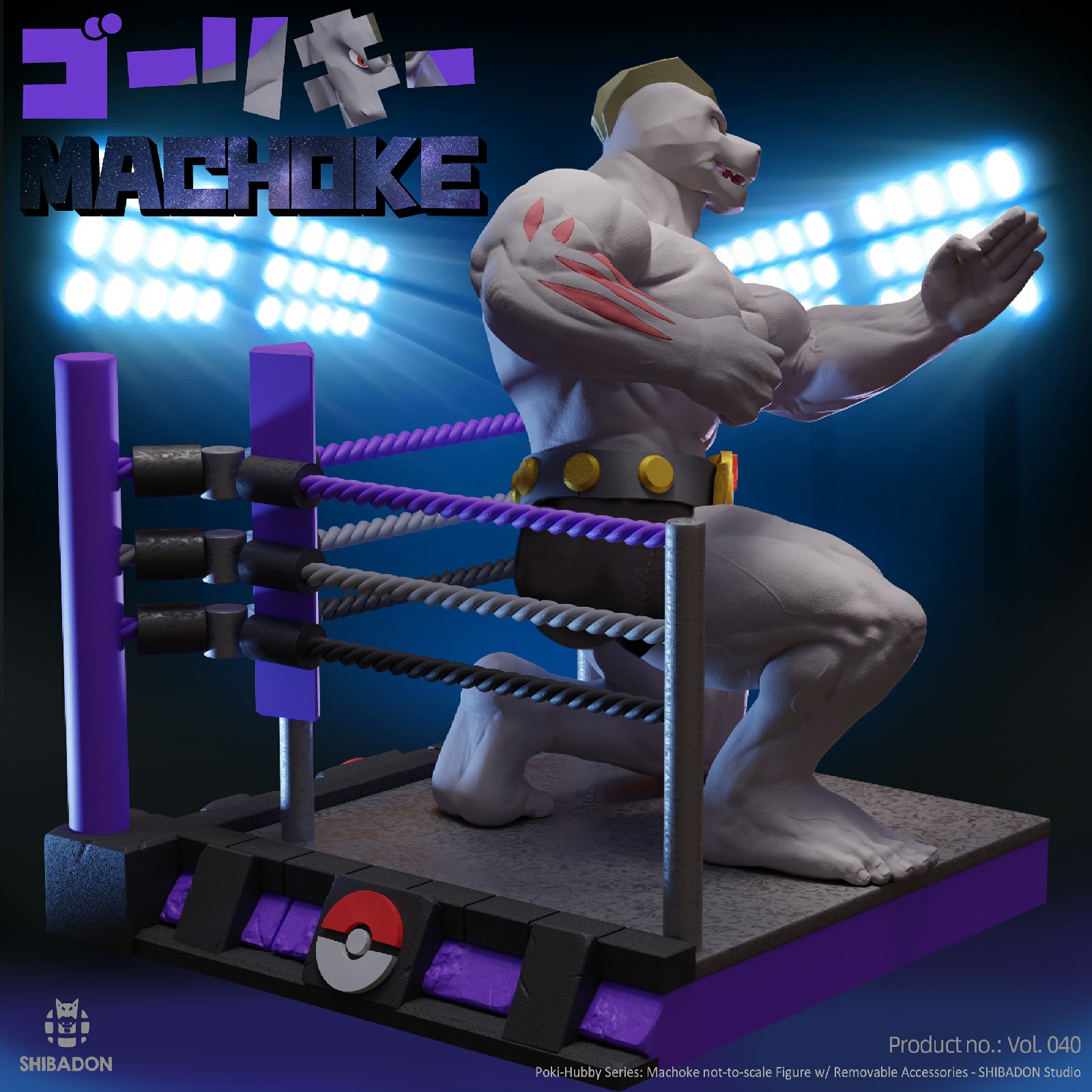 【Sold out】Machoke-Other Series-Shibadon Studio