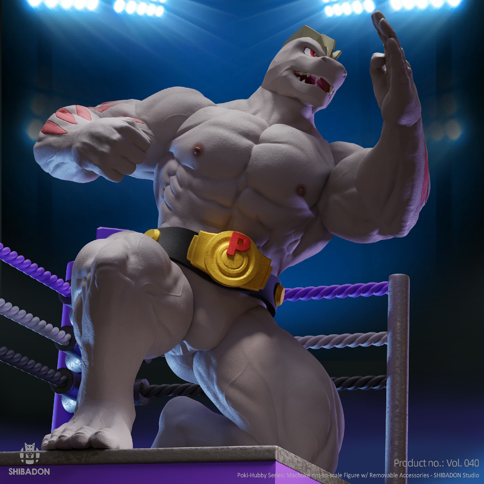 【Sold out】Machoke-Other Series-Shibadon Studio
