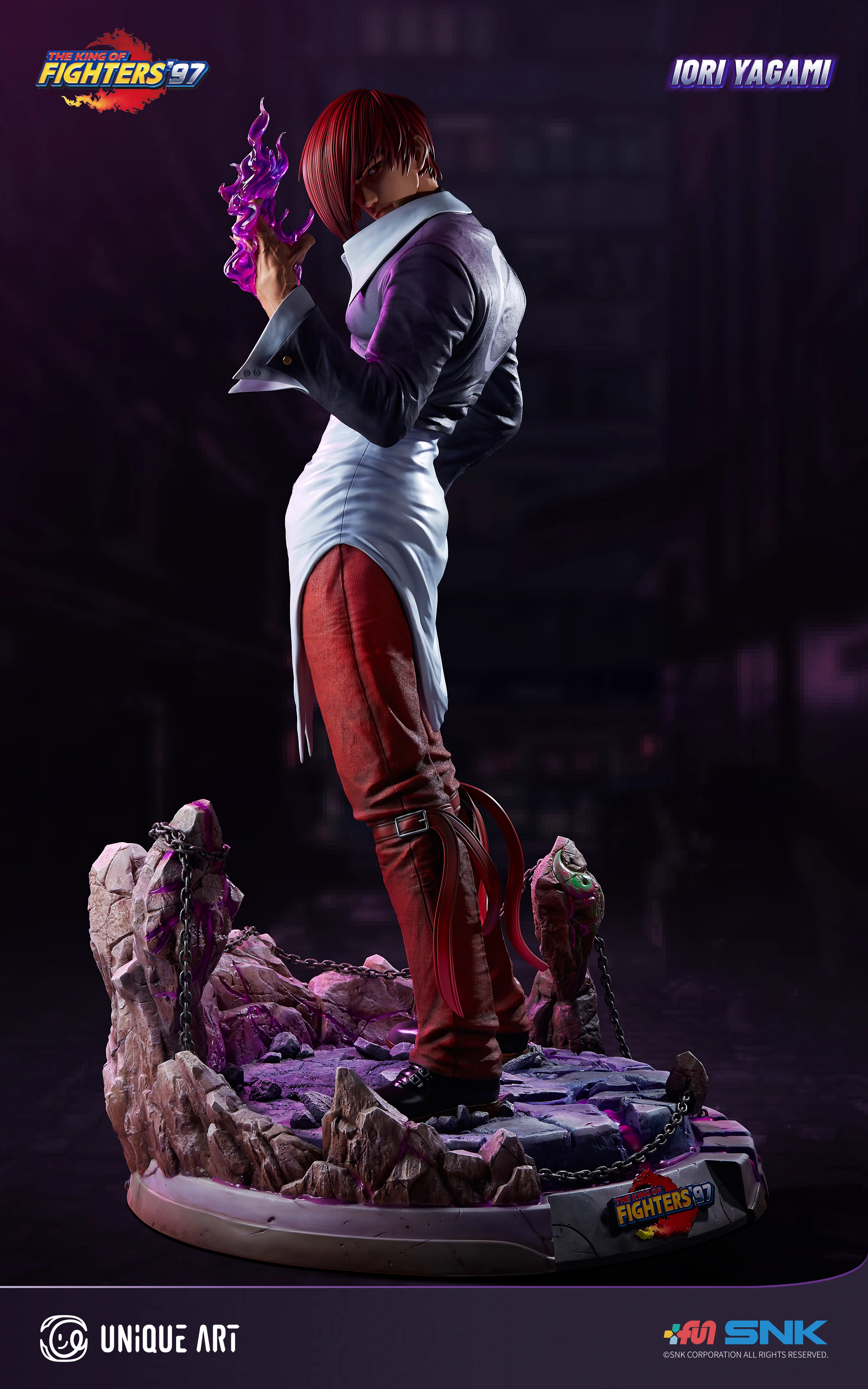 【Pre-sale】1/1 Scale Iori Yagami-The King of Fighters-UNiQUE ART Studio
