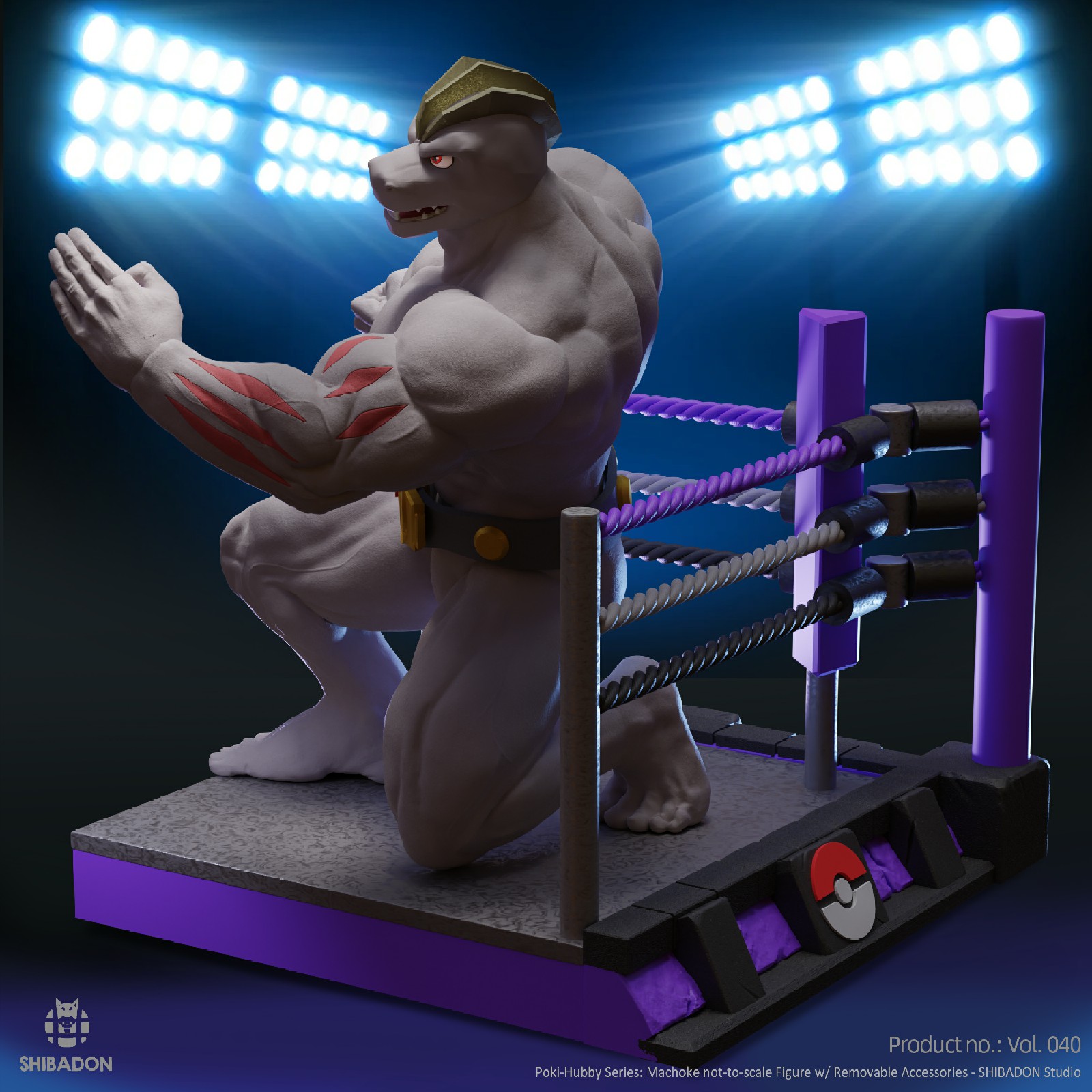 【Sold out】Machoke-Other Series-Shibadon Studio
