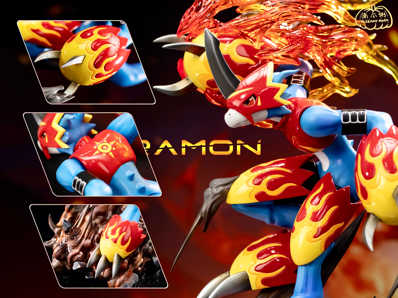 【Pre-sale】MH Scale Fladramon-Digimon-Pokemon Studio