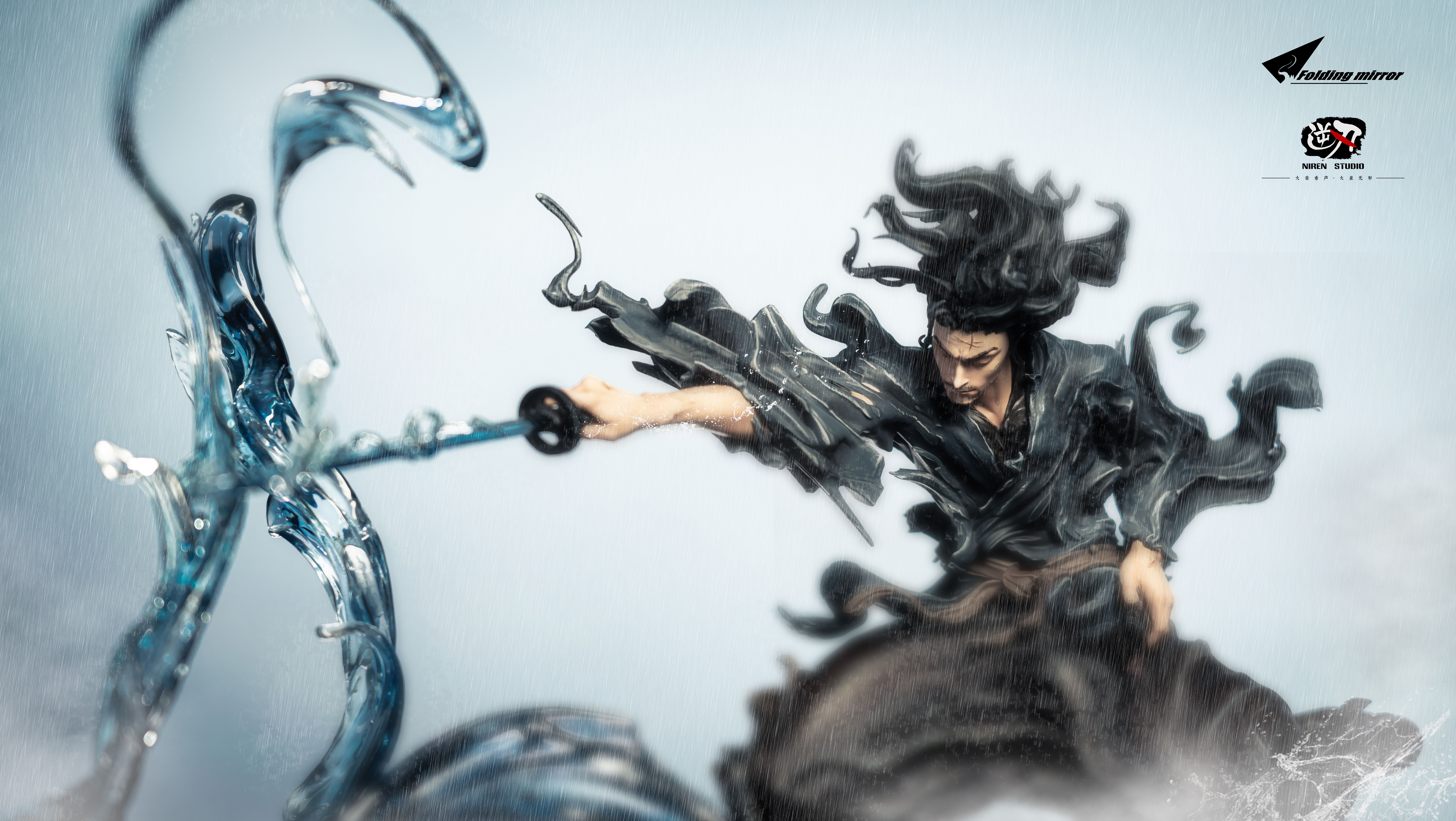 【Sold out】Miyamoto Musashi-Vagabond-Folding mirror & Niren studio