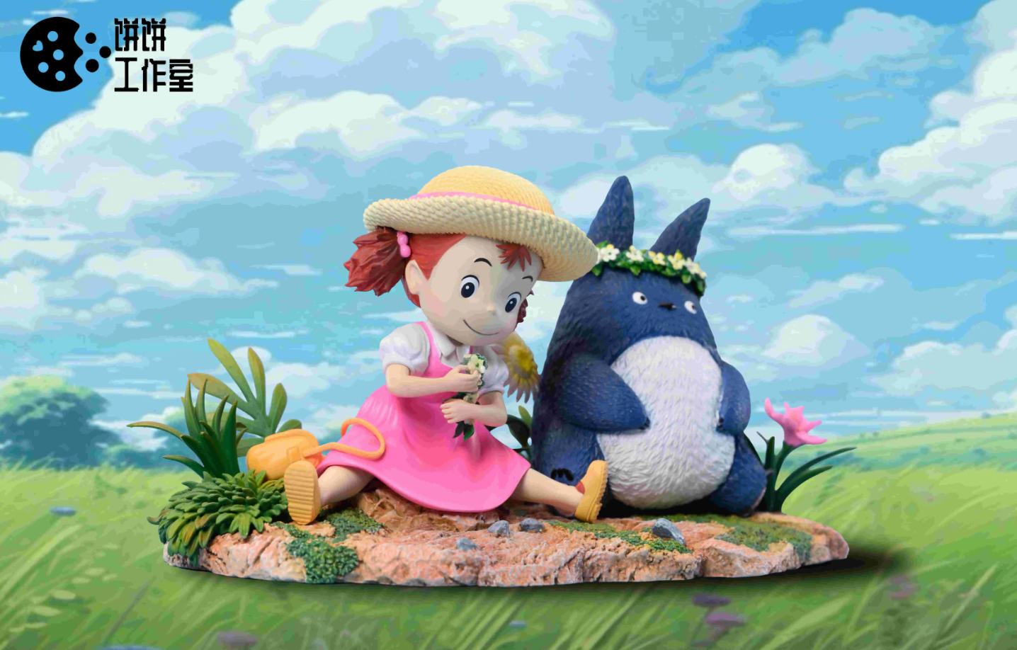 【Pre-sale】Sister & Little Totoro 2.0-Studio Ghibli-BingBing Studio