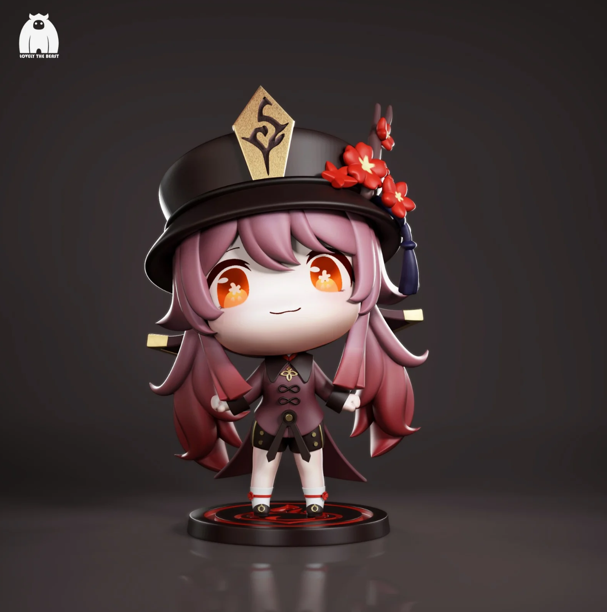 【Pre-sale】Q Version Chibi HuTao-Genshin Impact-Little Monster Studio