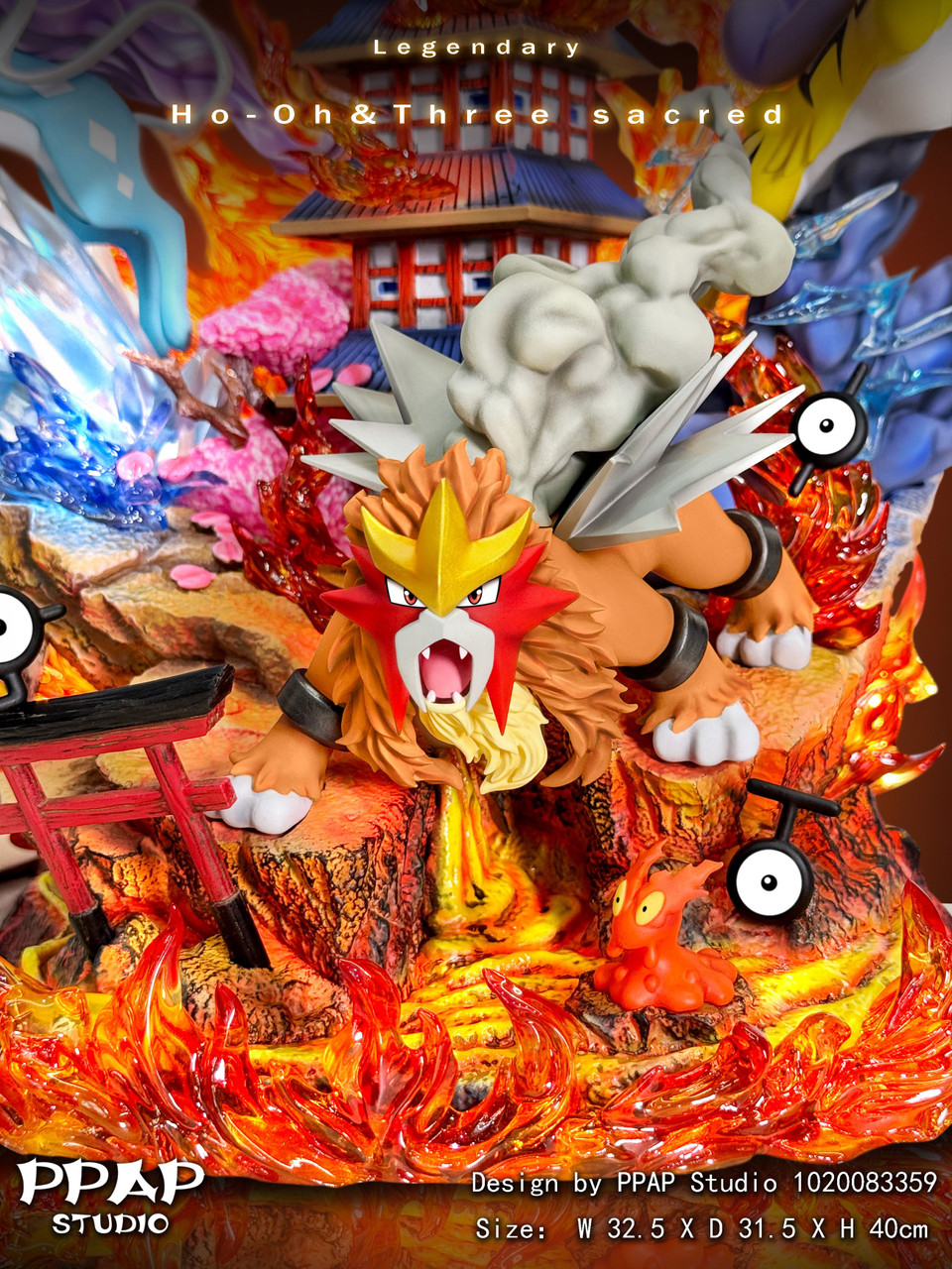 【Sold out】Ho-oH & Three Sacred with LED-Pokemon-PPAP Studio