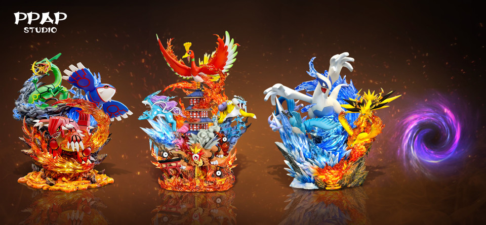 【Sold out】Ho-oH & Three Sacred with LED-Pokemon-PPAP Studio