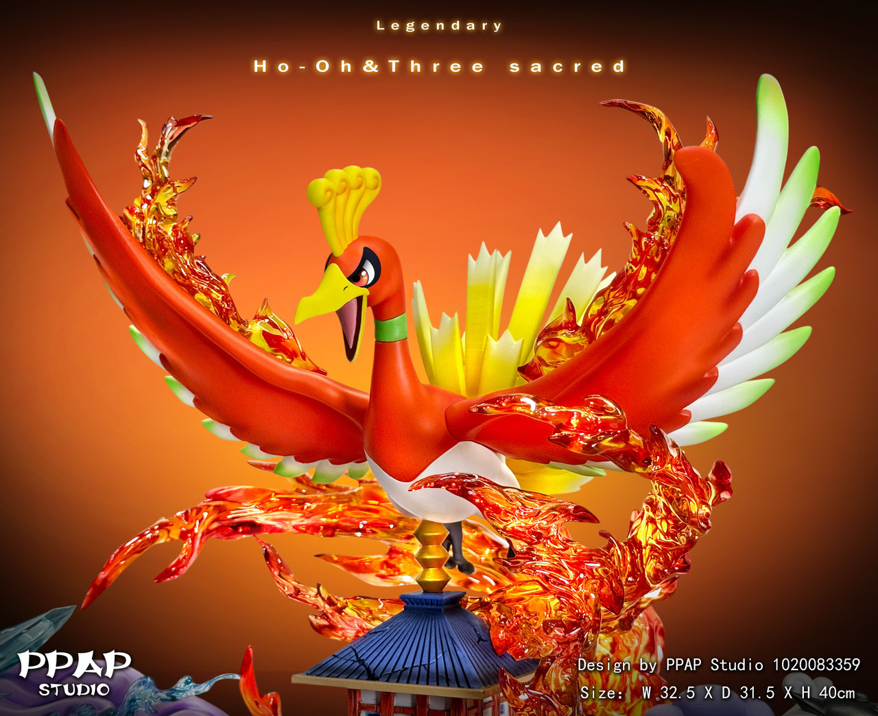 【Sold out】Ho-oH & Three Sacred with LED-Pokemon-PPAP Studio