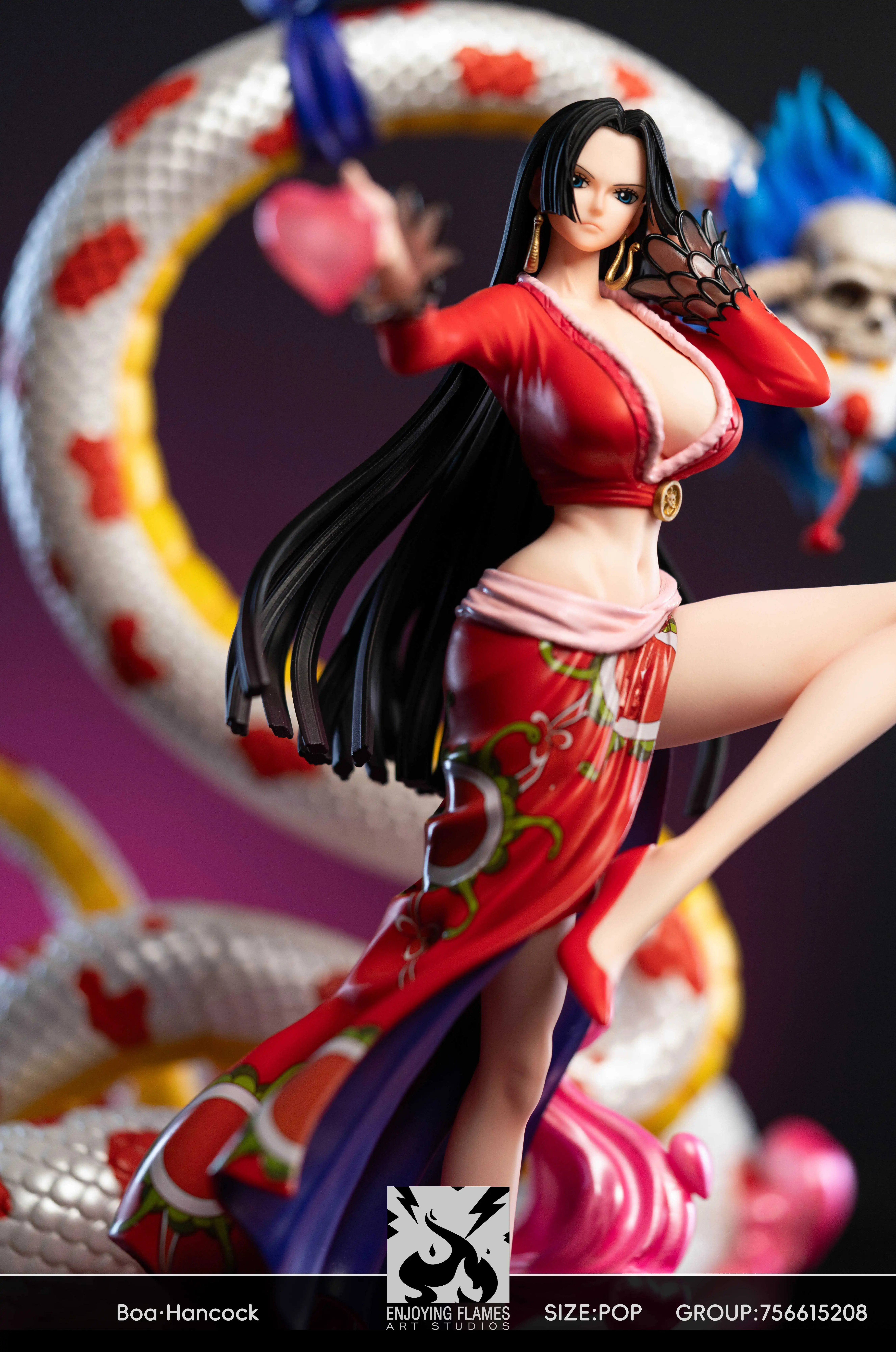 【Last one】POP Scale Boa Hancock-Enjoying Flames studio