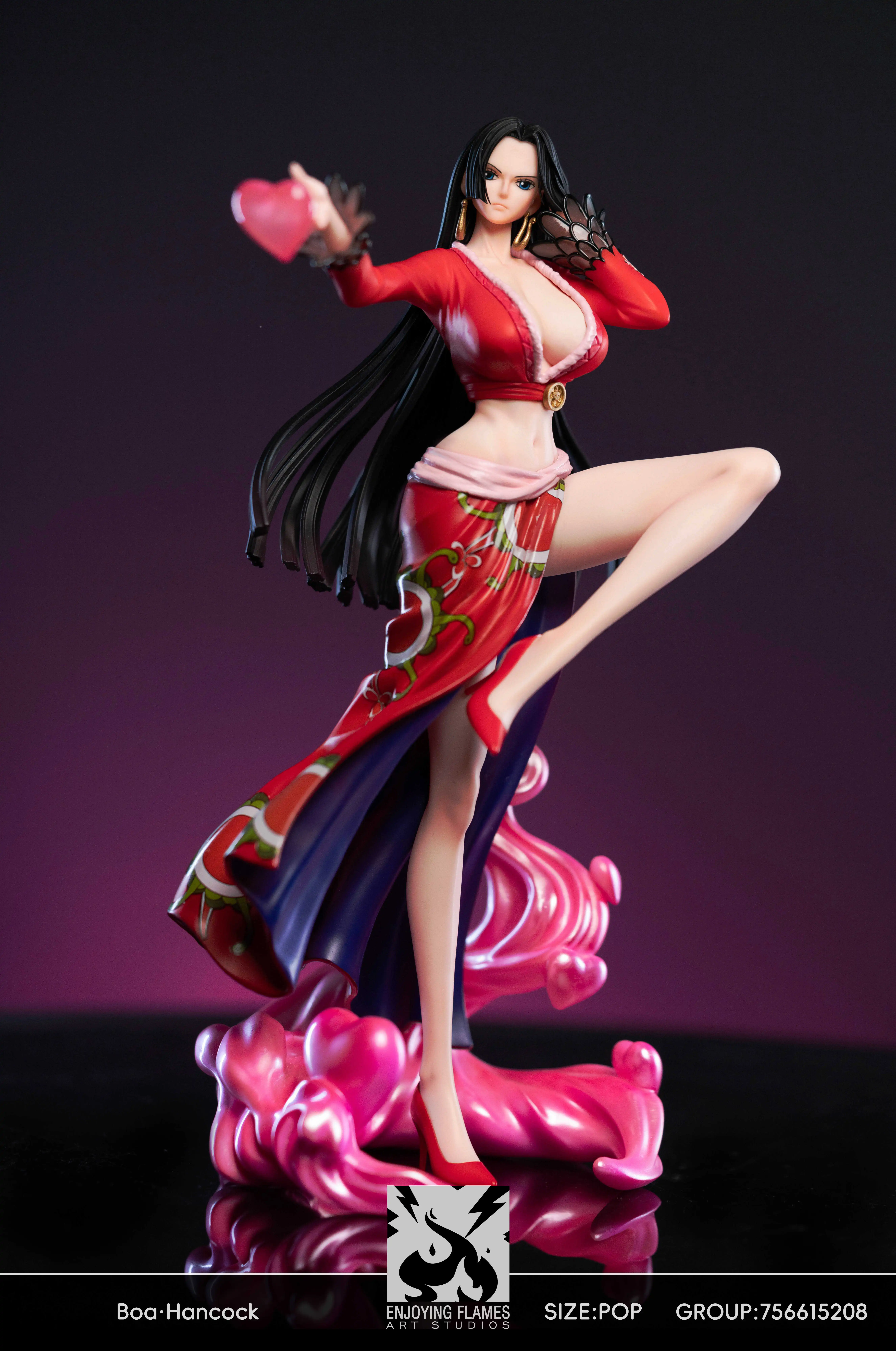 【Last one】POP Scale Boa Hancock-Enjoying Flames studio